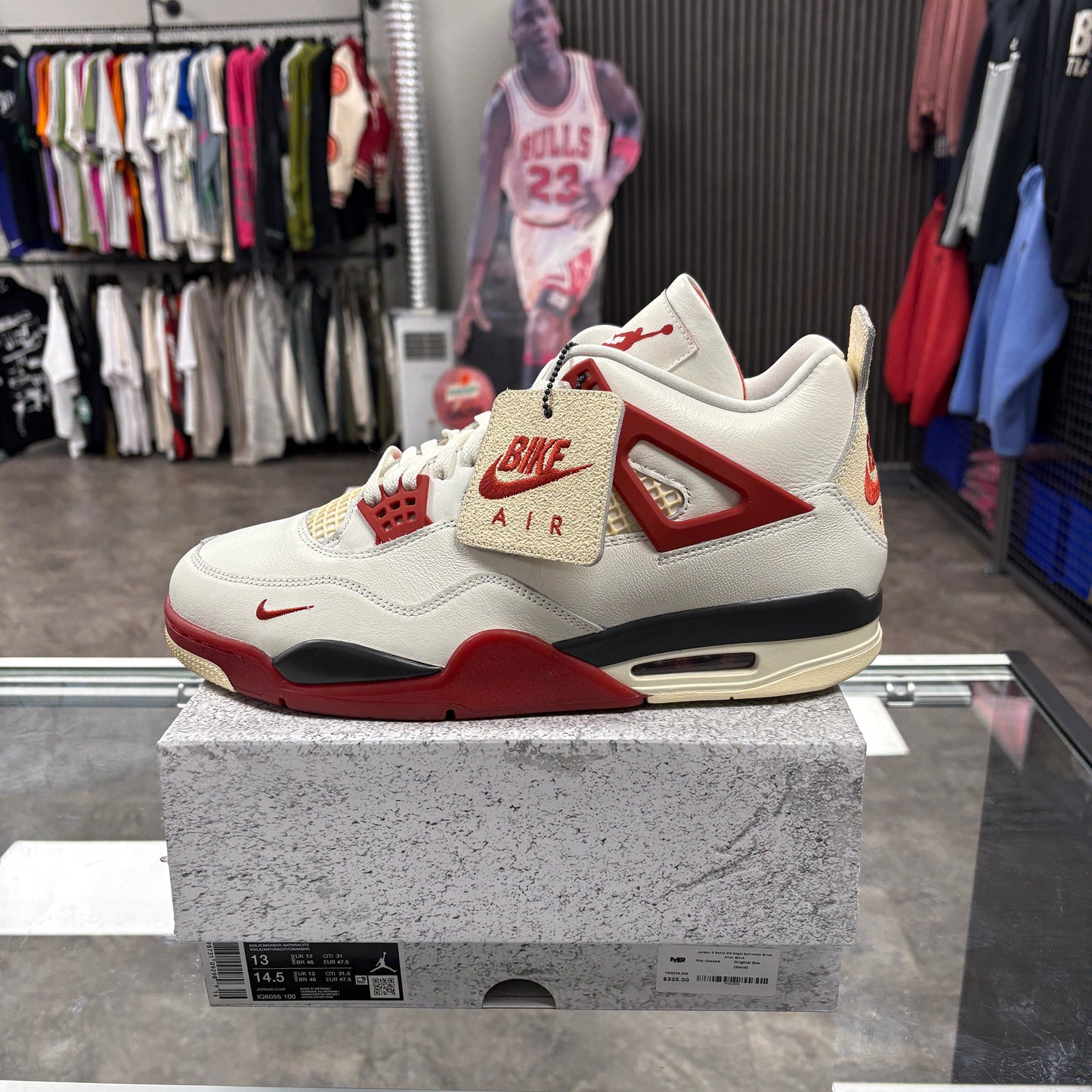 Jordan 4 Retro OG Nigel Sylvester Brick After Brick
