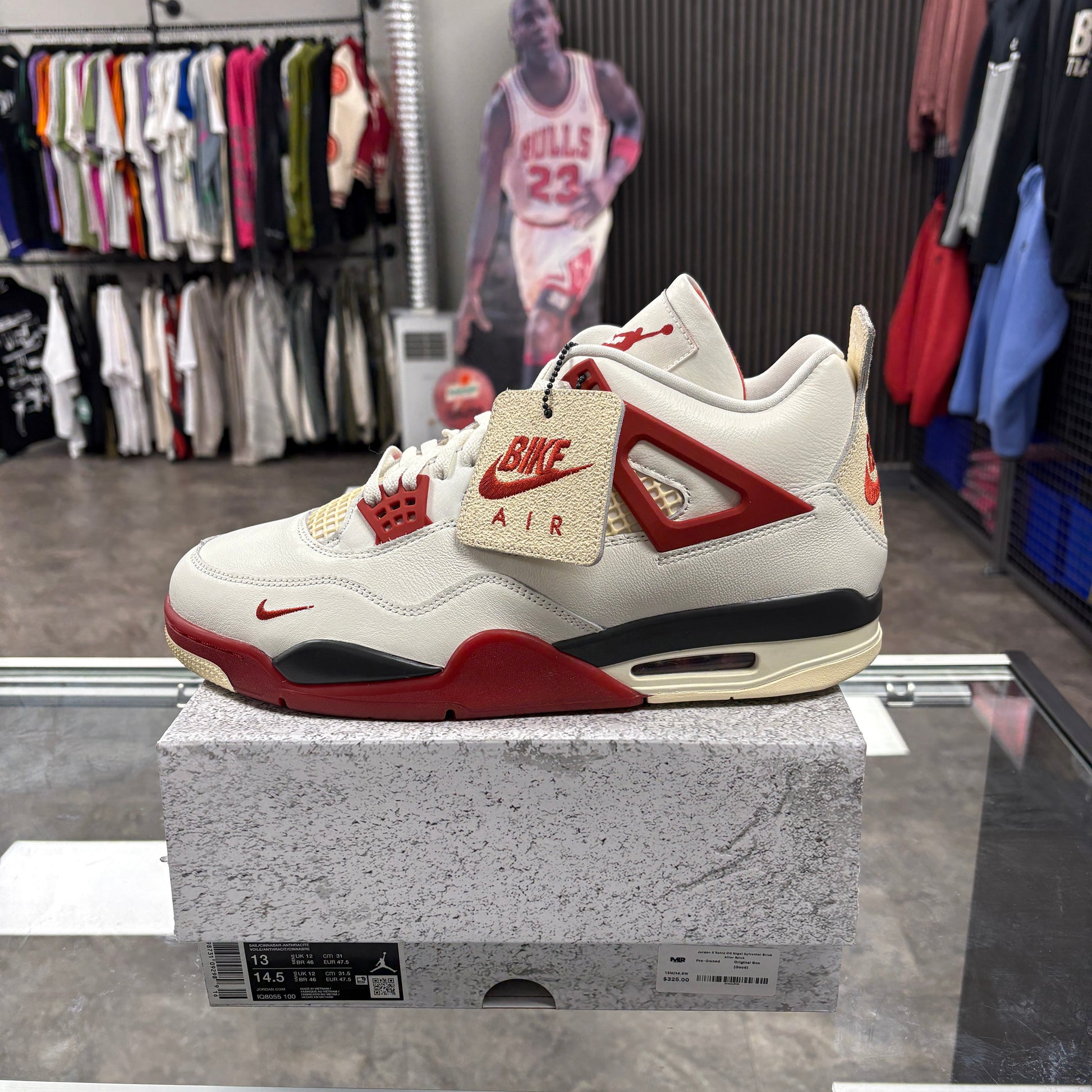 Jordan 4 Retro OG Nigel Sylvester Brick After Brick