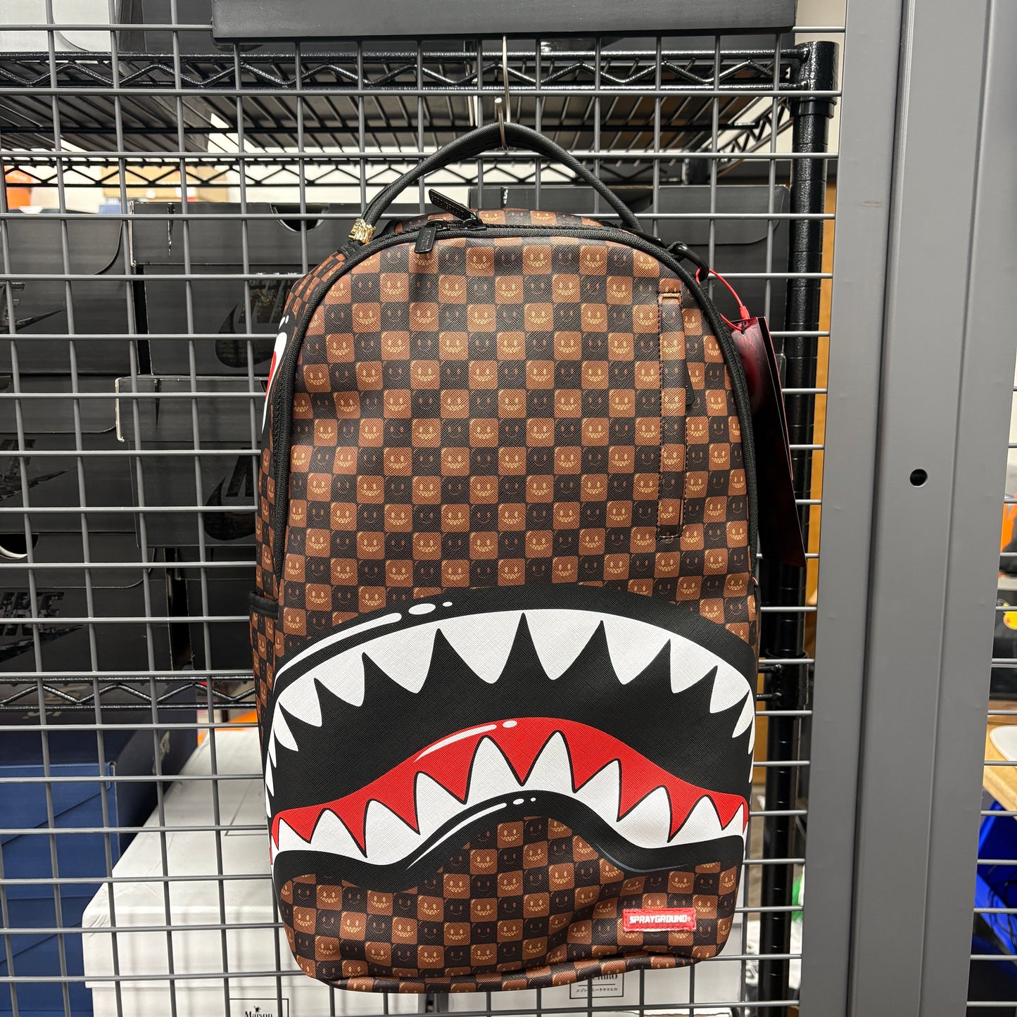 Sprayground Sharks in Paris Grin & Grind Backpack Multicolor