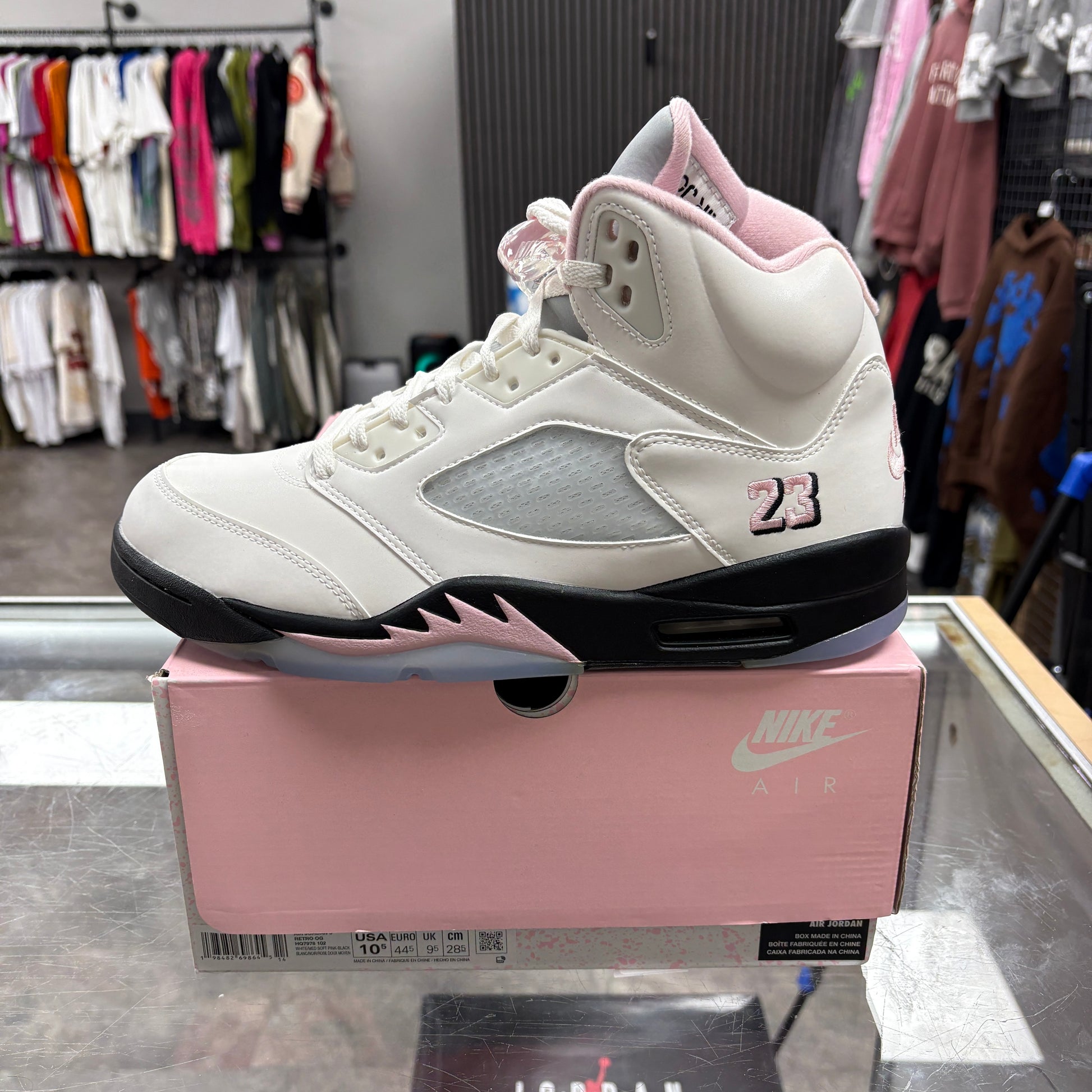 Jordan 5 Retro Medium Soft Pink