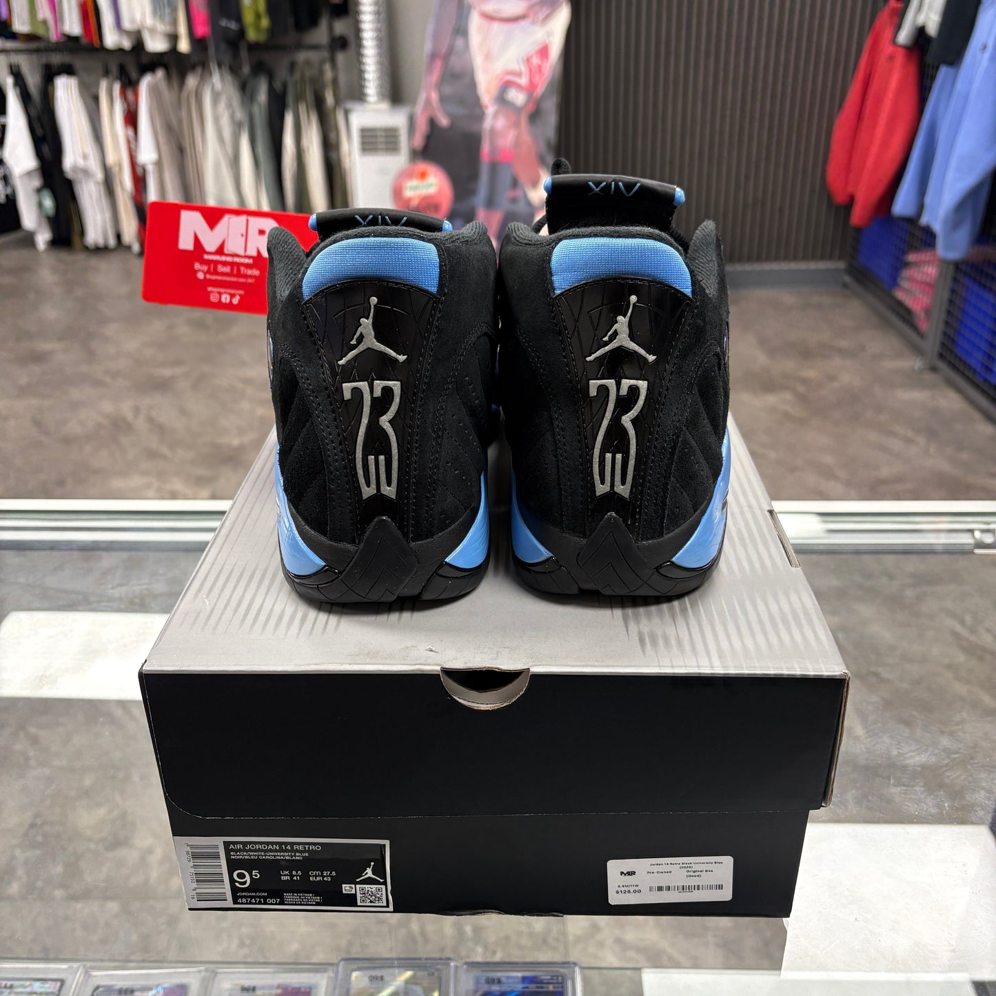 Jordan 14 Retro Black University Blue (2026)