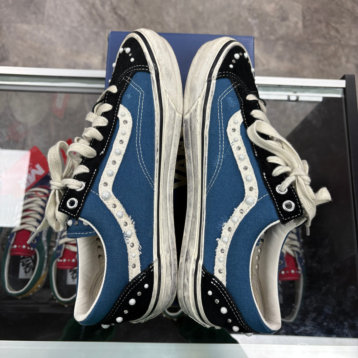 Vans LX Old Skool 36 Pearlized Pack Black Navy
