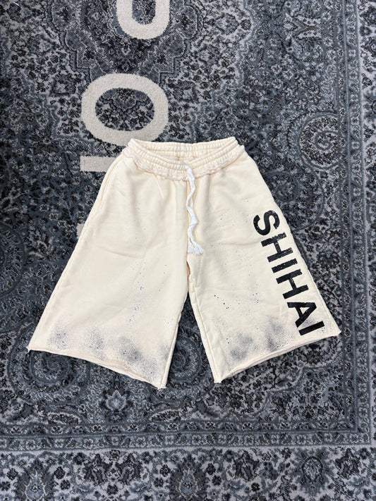 Shihai Kassoro 3/4 Sweatpants Cream