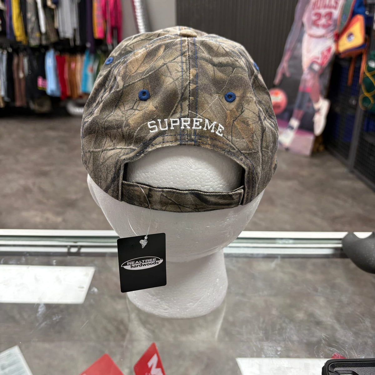 Supreme Bottle Opener 6-Panel Hat Brown Camouflage