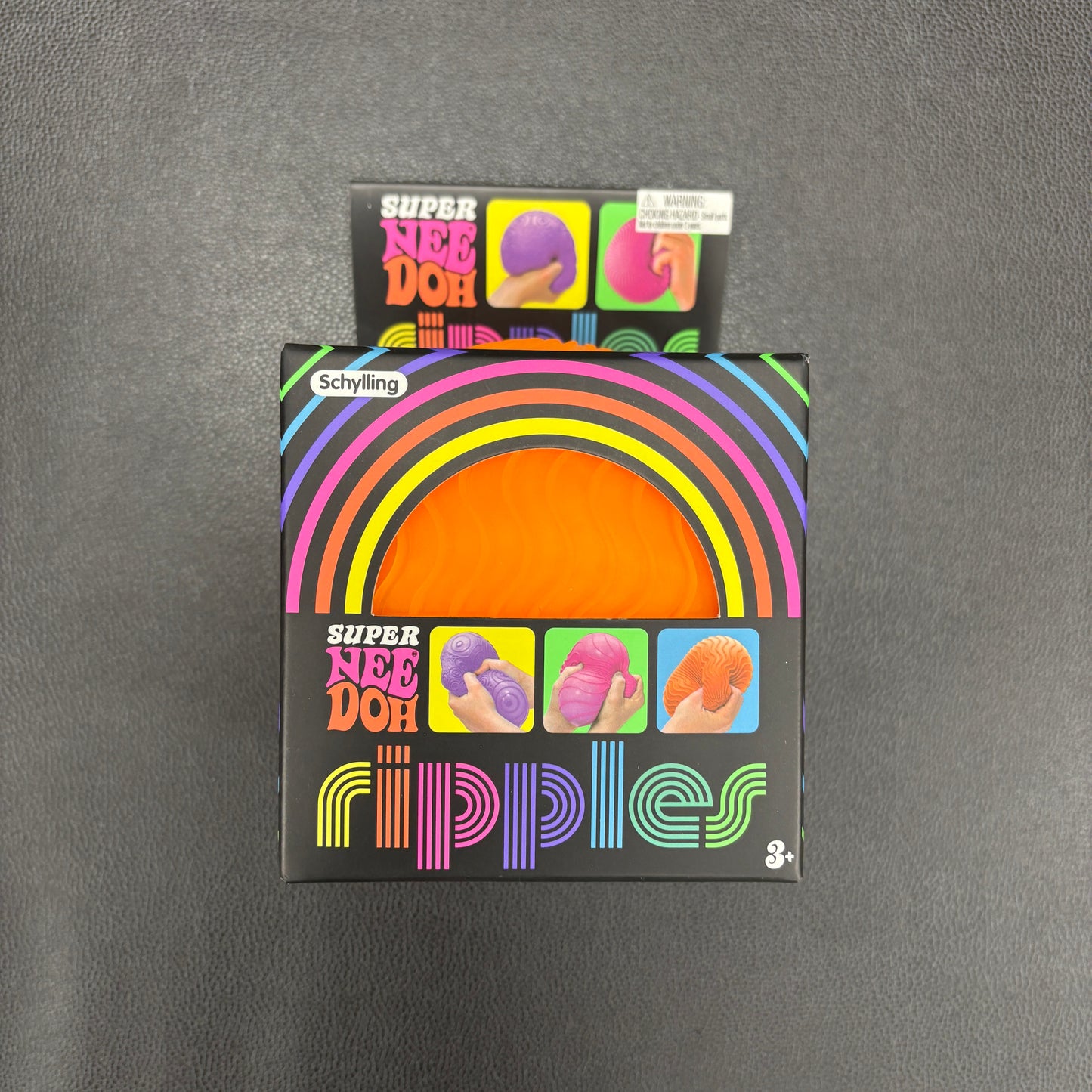 NeeDoh Super Ripples Fidget Ball Orange