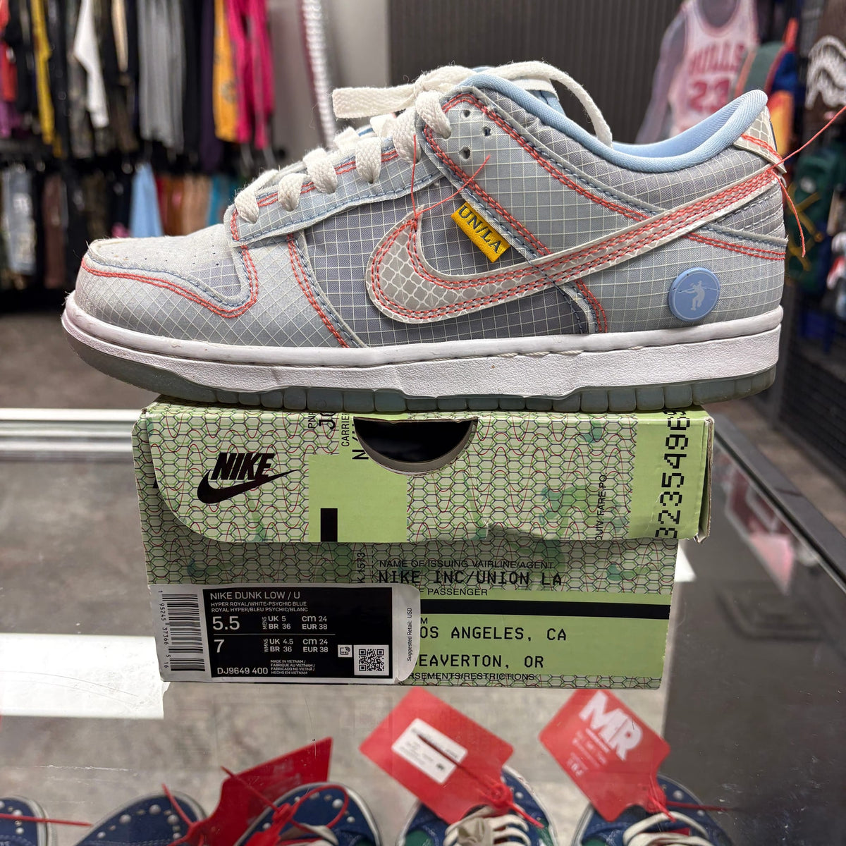 Nike Dunk Low Union Passport Pack Argon