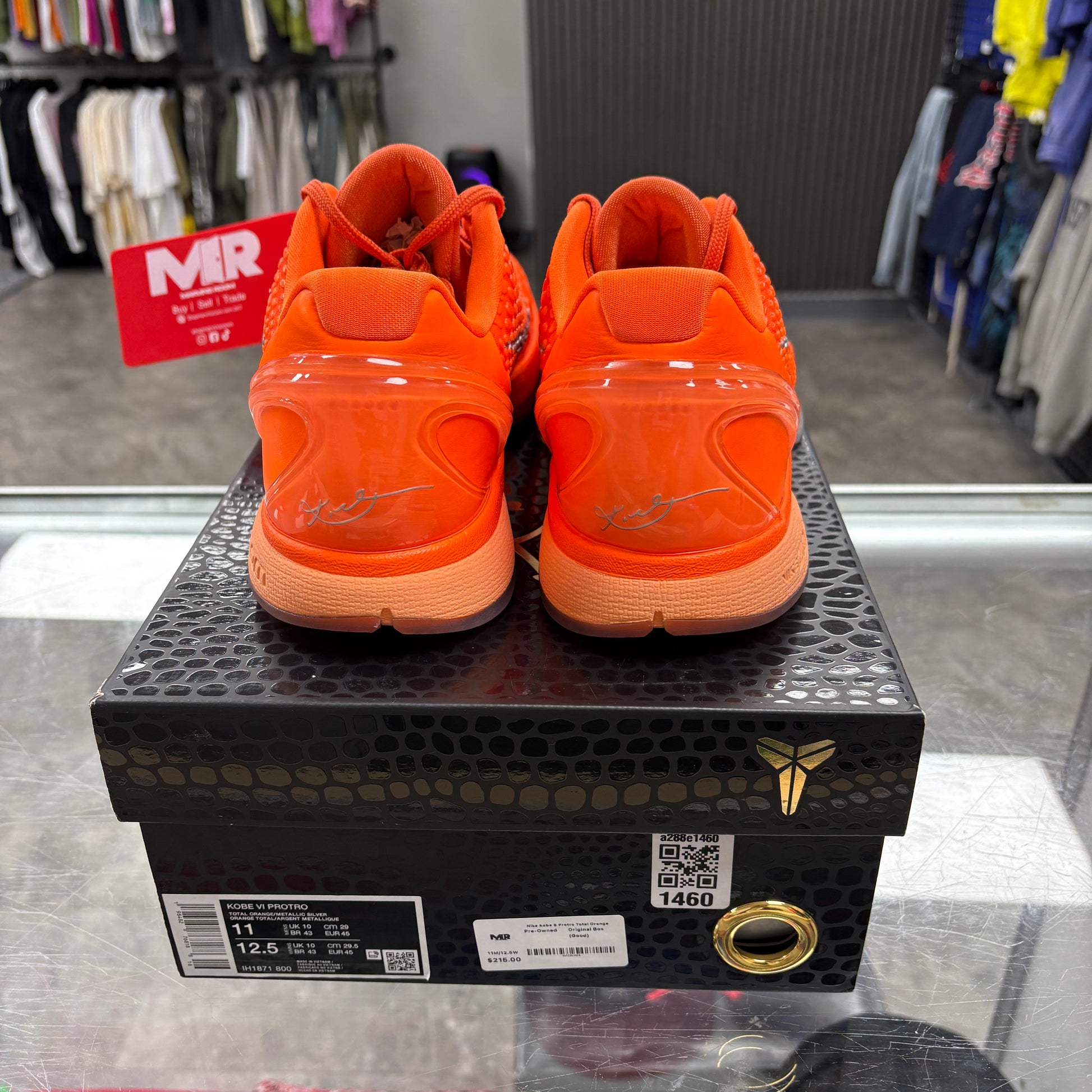 Nike Kobe 6 Protro Total Orange