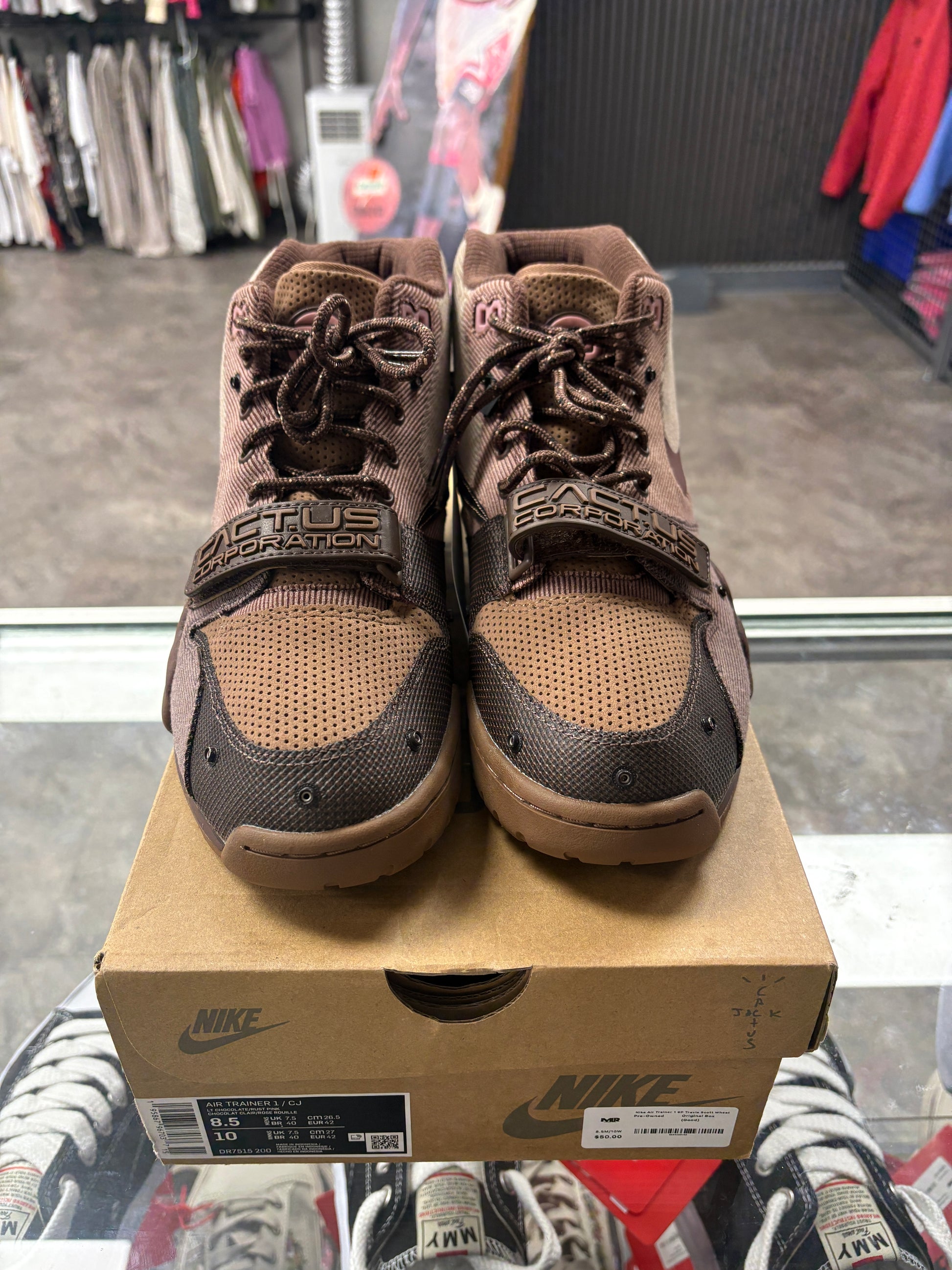 Nike Air Trainer 1 SP Travis Scott Wheat
