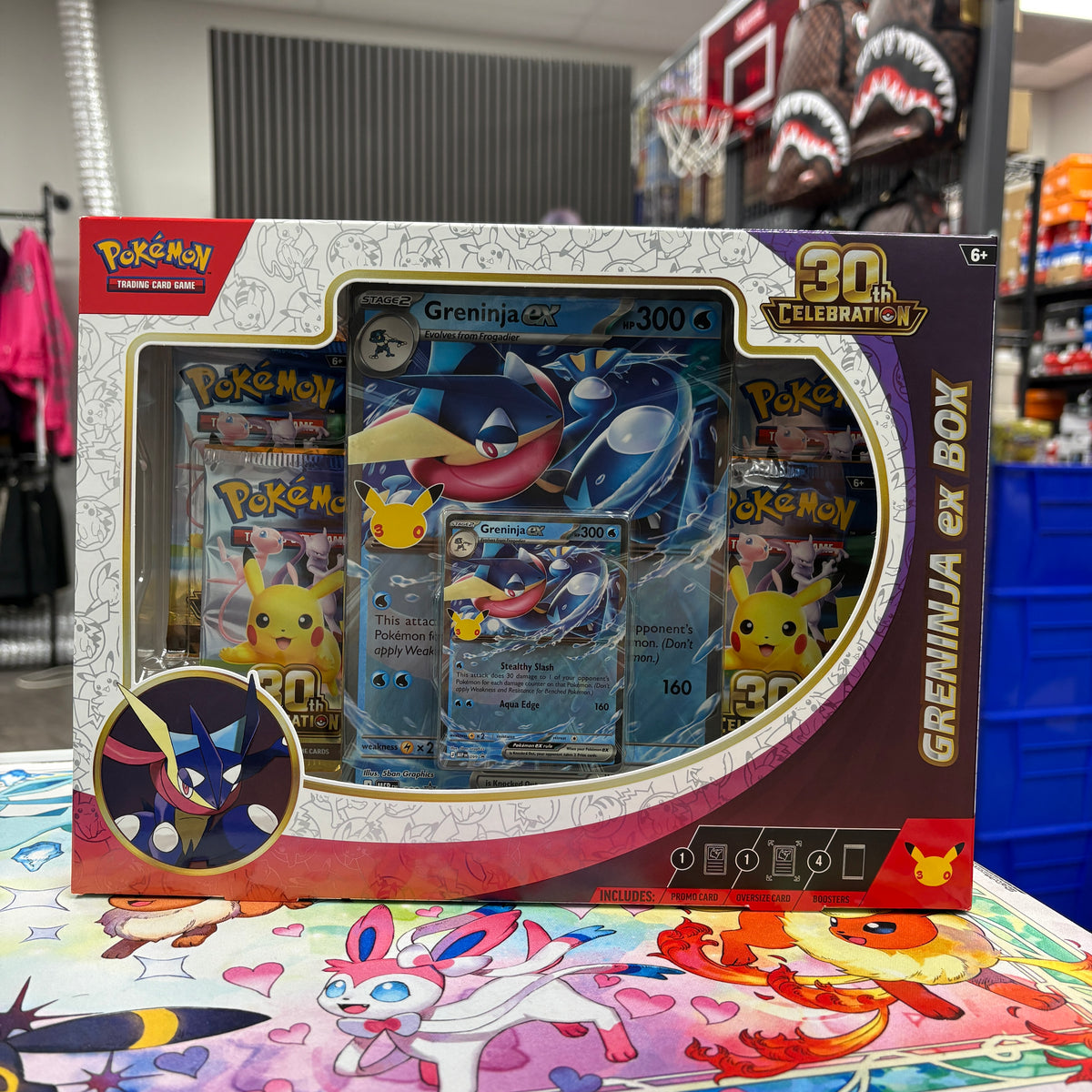 2026 Pokémon Mega Evolution 30th Celebration Greninja ex Box