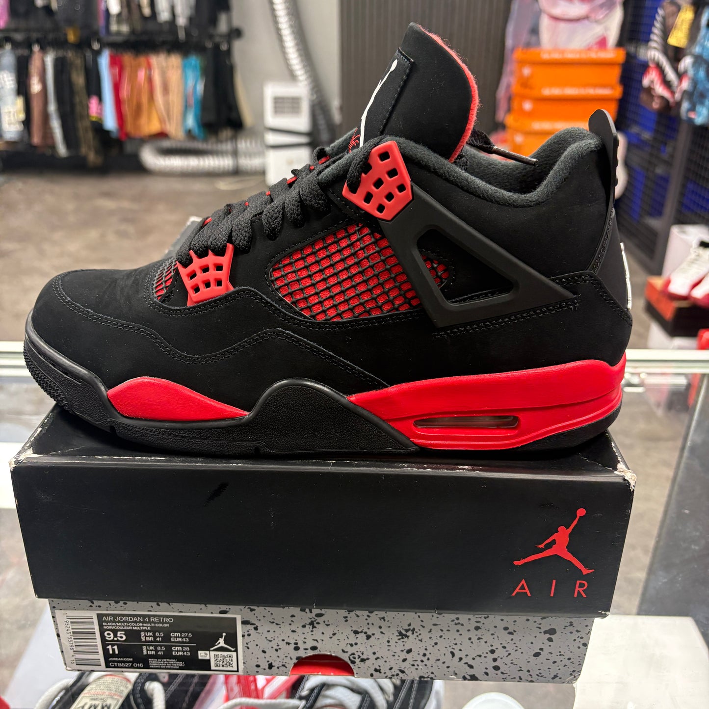 Jordan 4 Retro Red Thunder