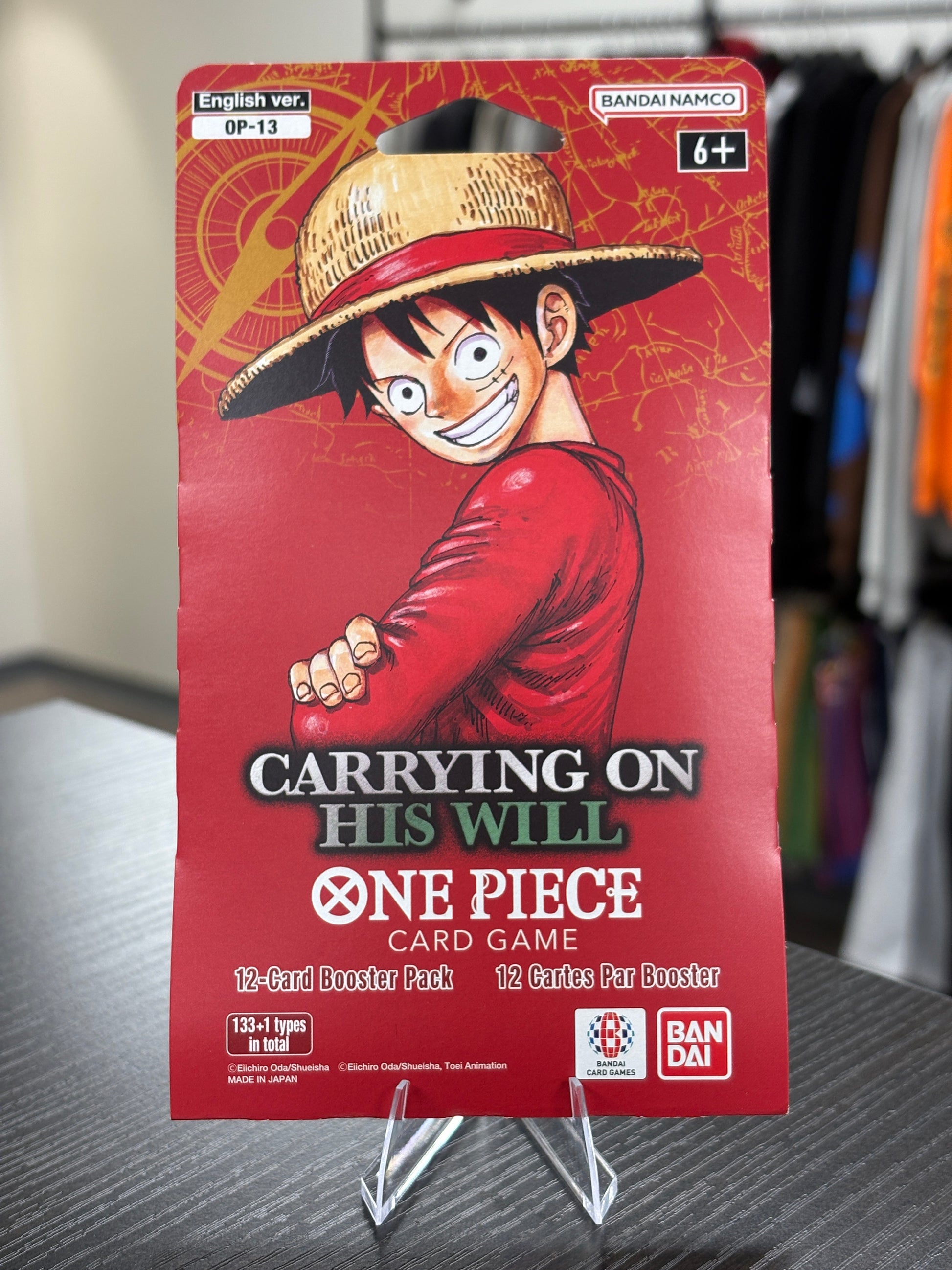 One Piece Carrying On His Will (OP-13) Booster Pack