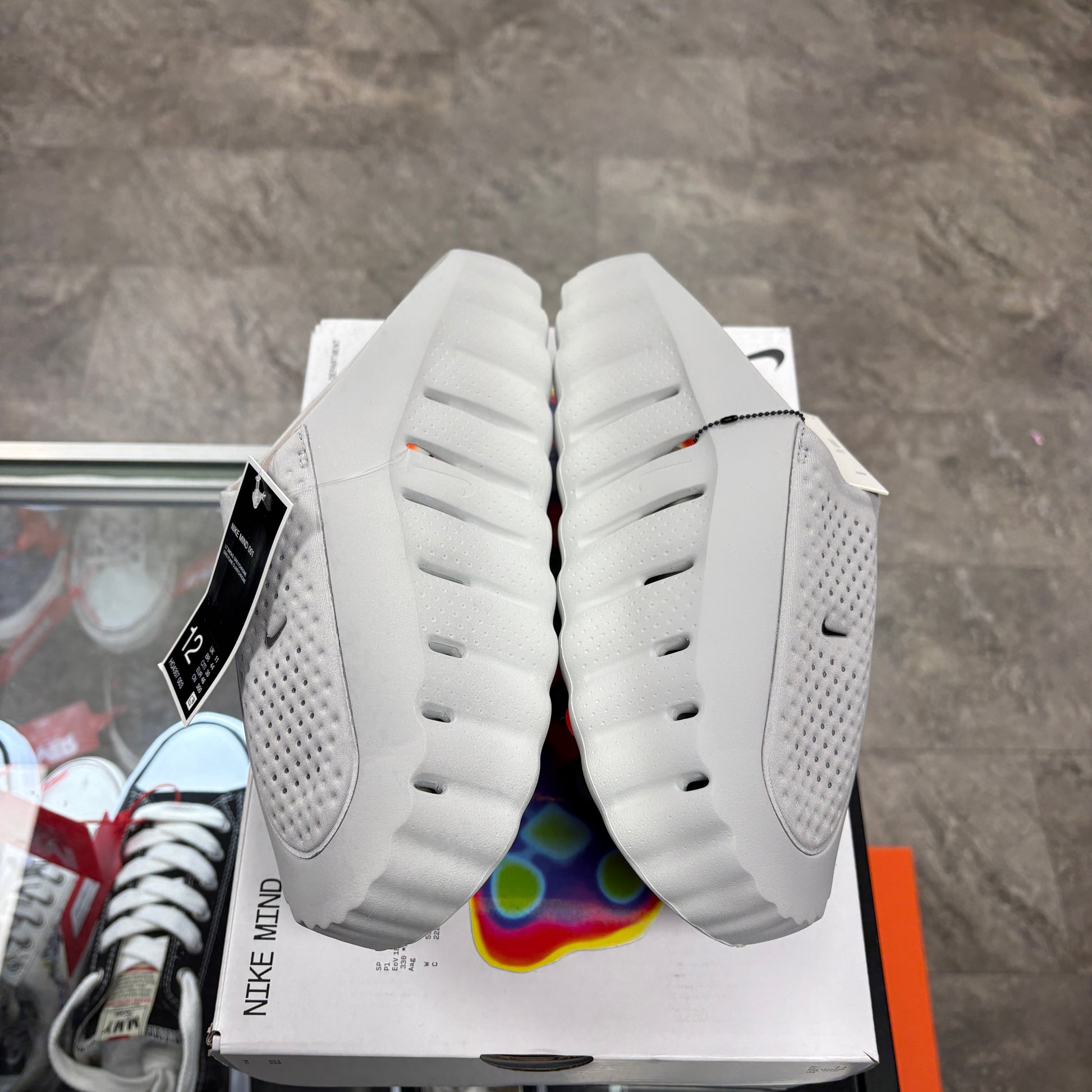Nike Mind 001 Slide Light Smoke Grey