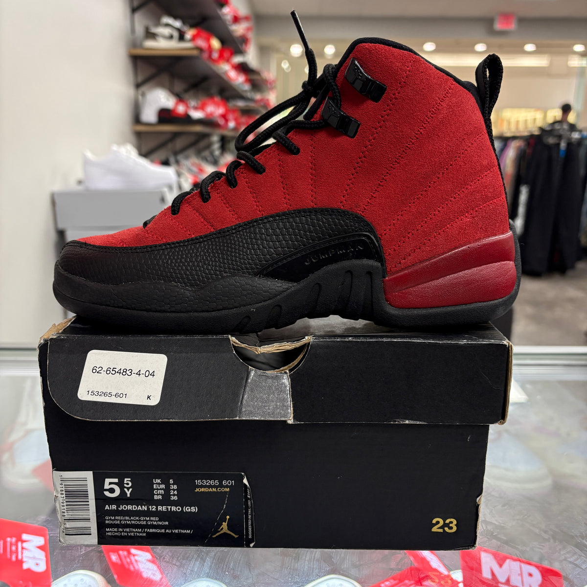 Jordan 12 Retro Reverse Flu Game (GS)
