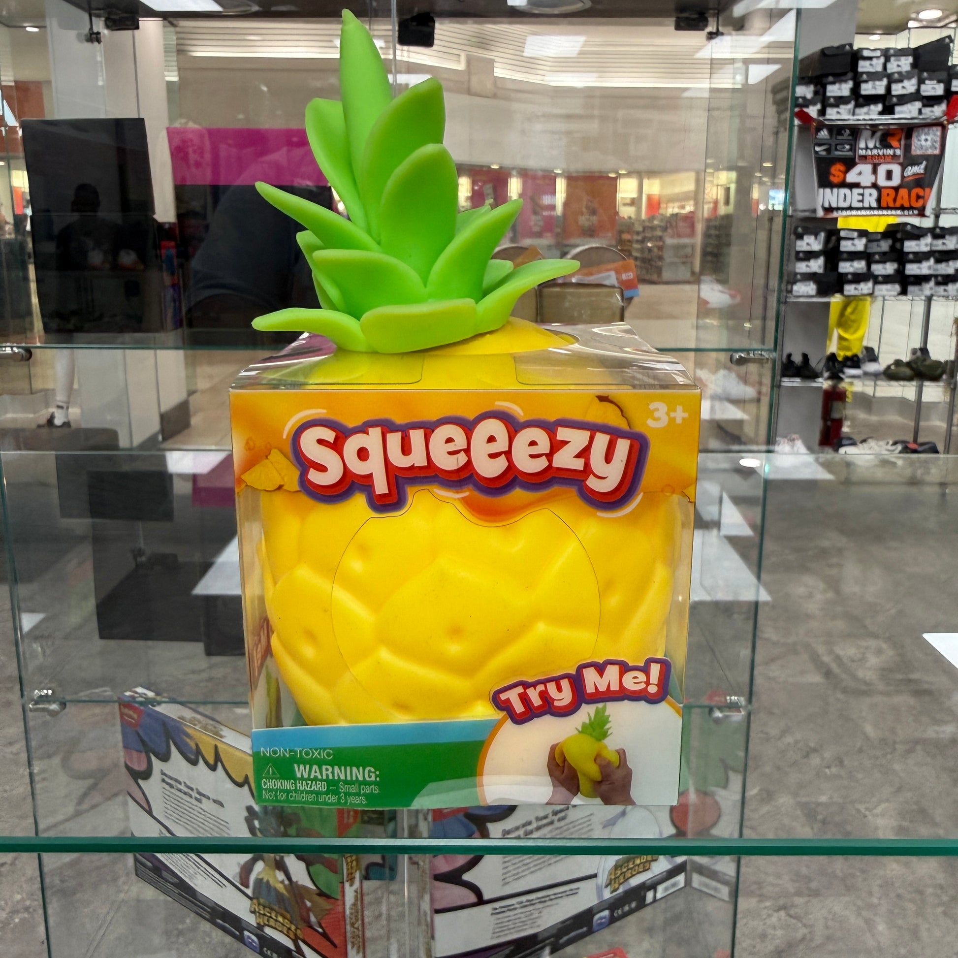 Sunny Days Entertainment Squeezy Pineapple Sensory Fidget Toy