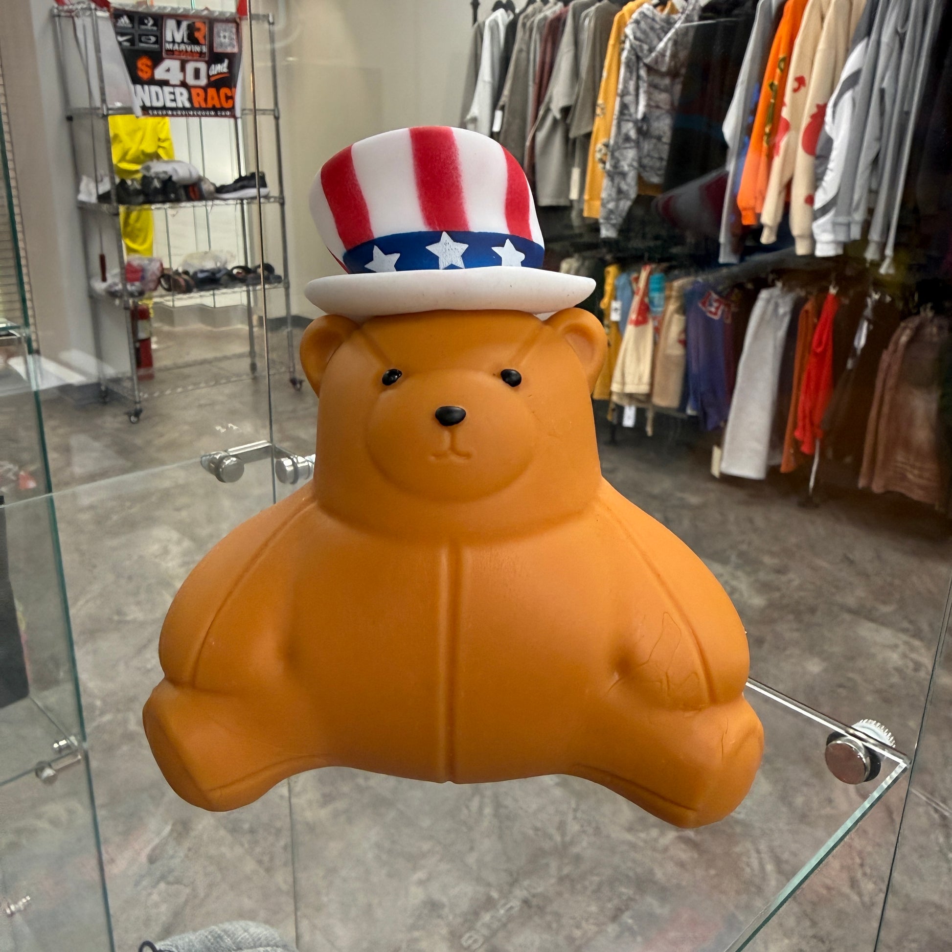 Sunny Days Entertainment Americana Teddy Bear Squishy Fidget Toy