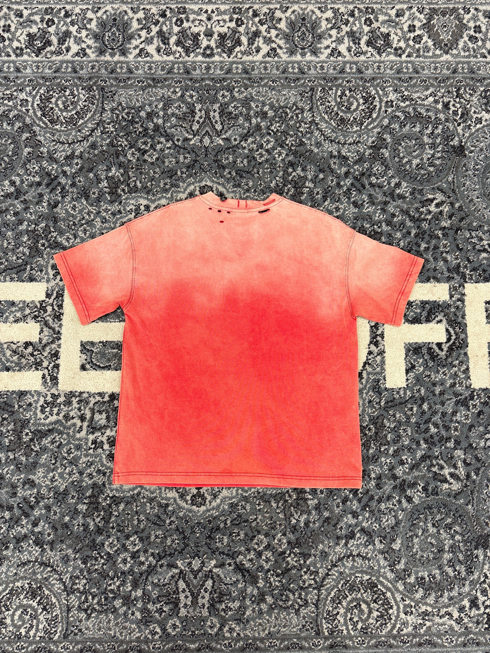 Vale Thrashed Sun Tee (Red)