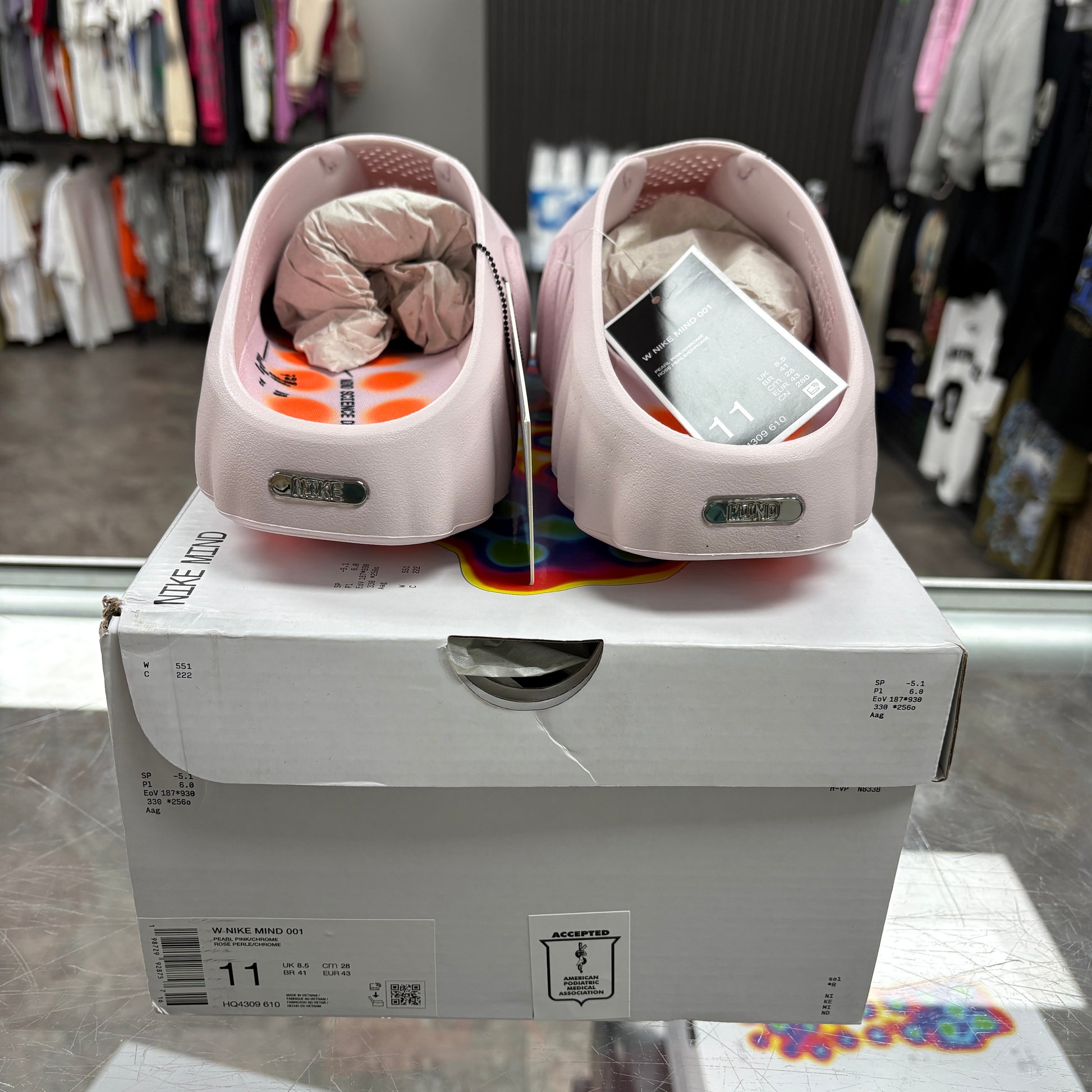 Nike Mind 001 Slide Pearl Pink (Women's)