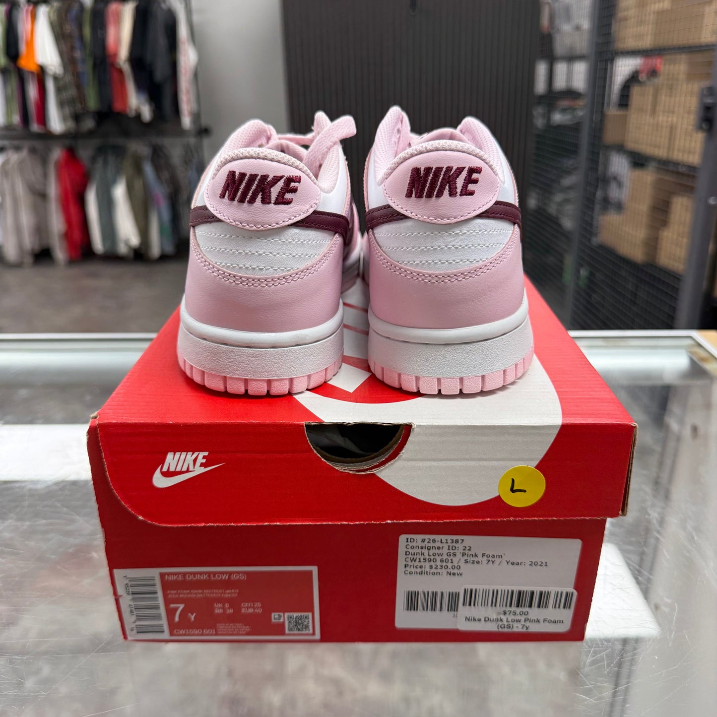 Nike Dunk Low Pink Foam (GS)