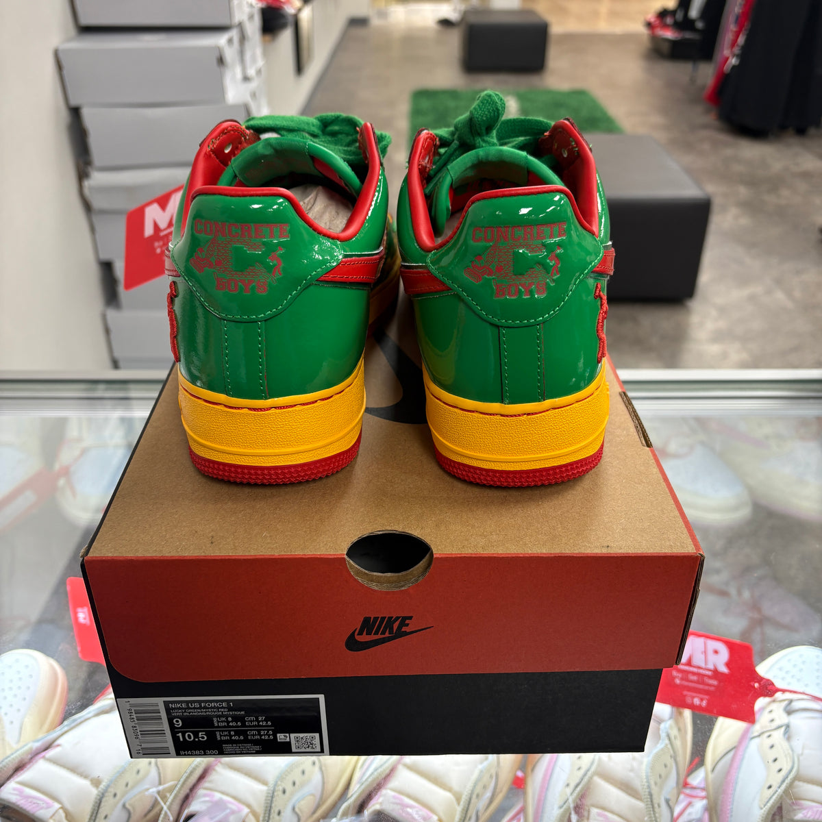 Nike Air Force 1 Low Lil Yachty Concrete Boys Lucky Green