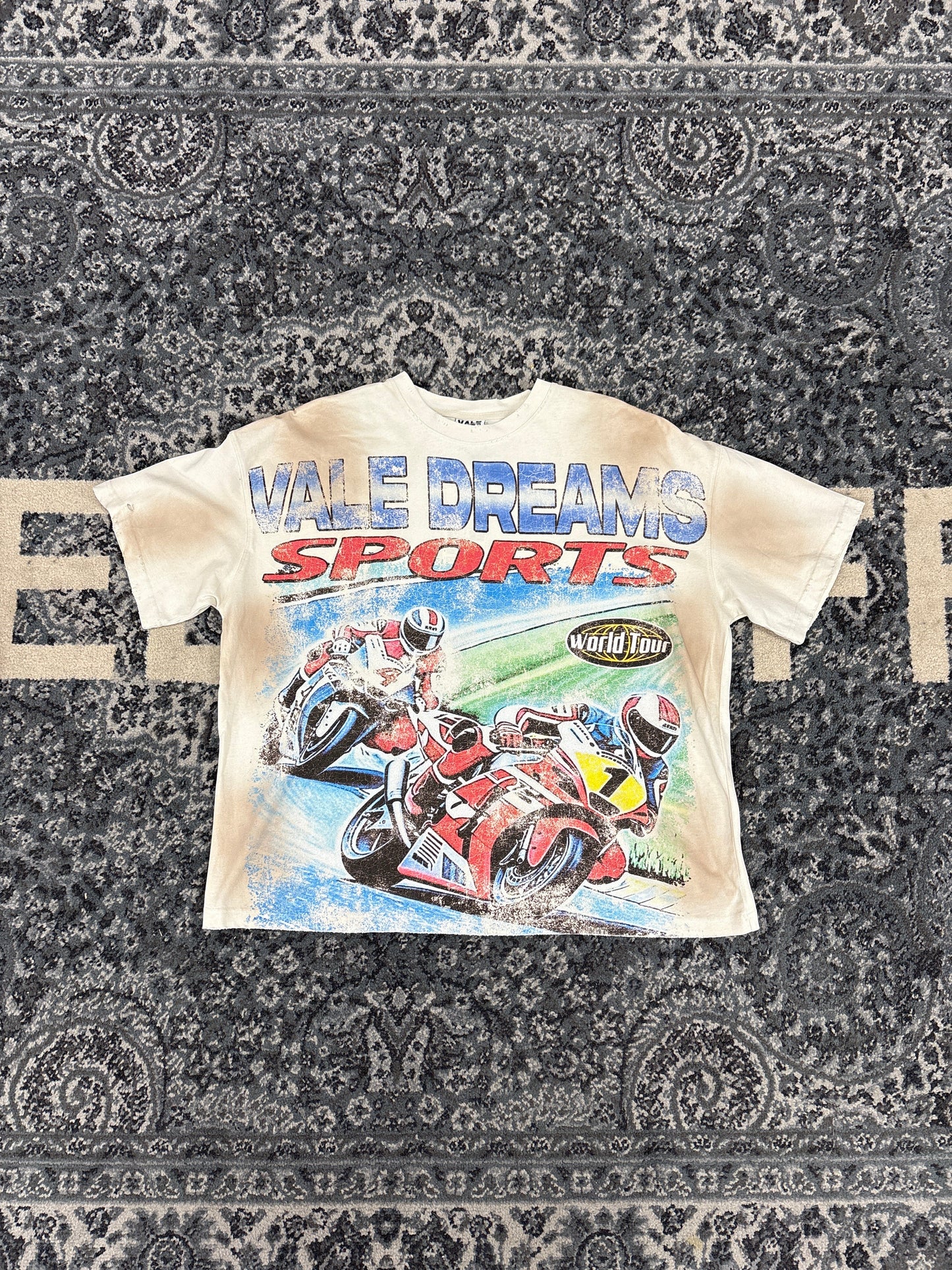 Vale Motocroxx Tee (Cream)