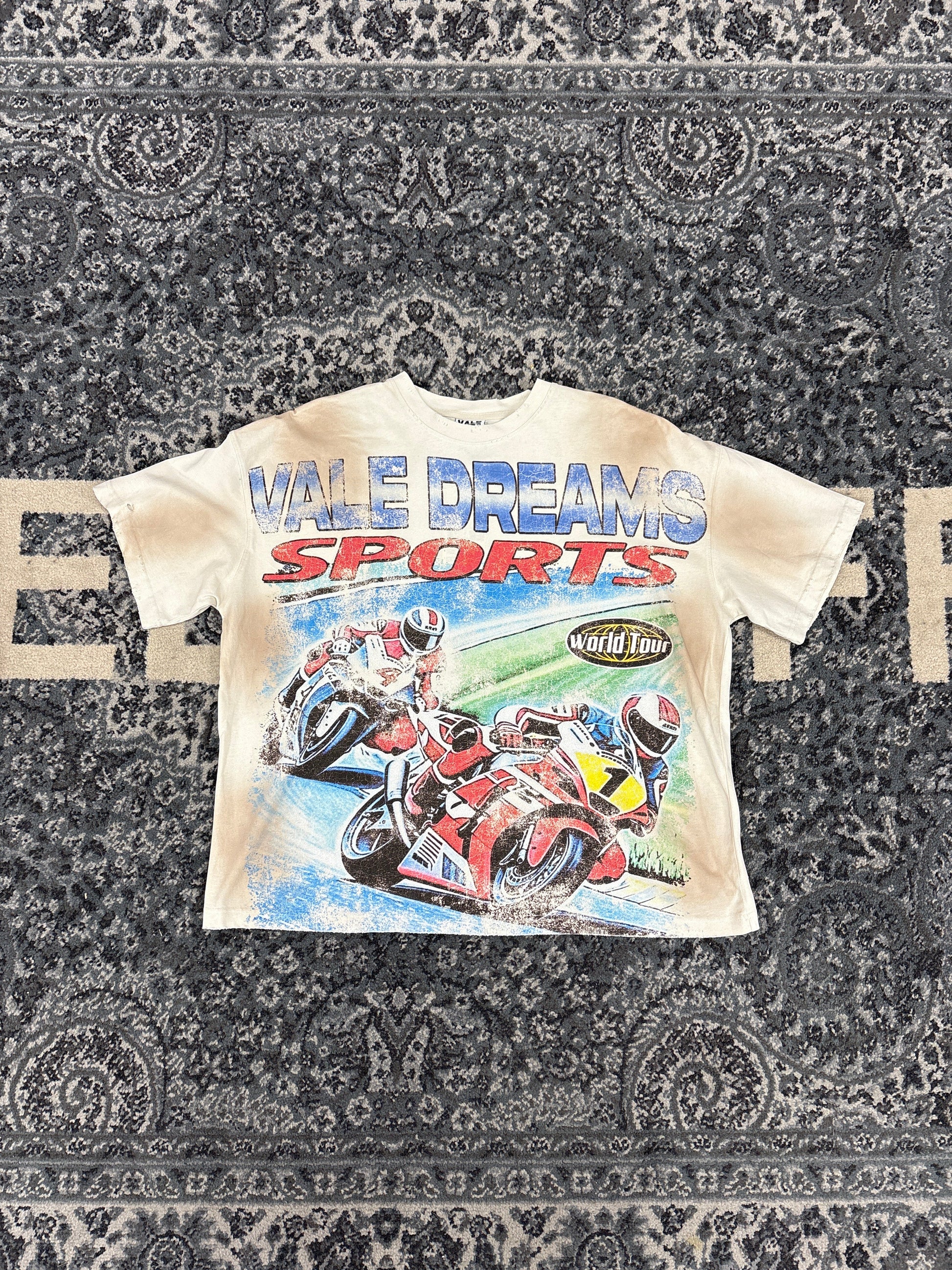 Vale Motocroxx Tee (Cream)