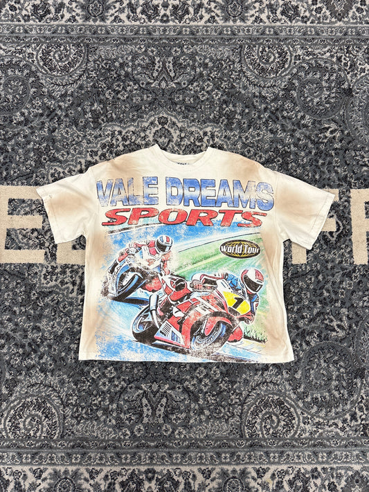 Vale Motocroxx Tee (Cream)