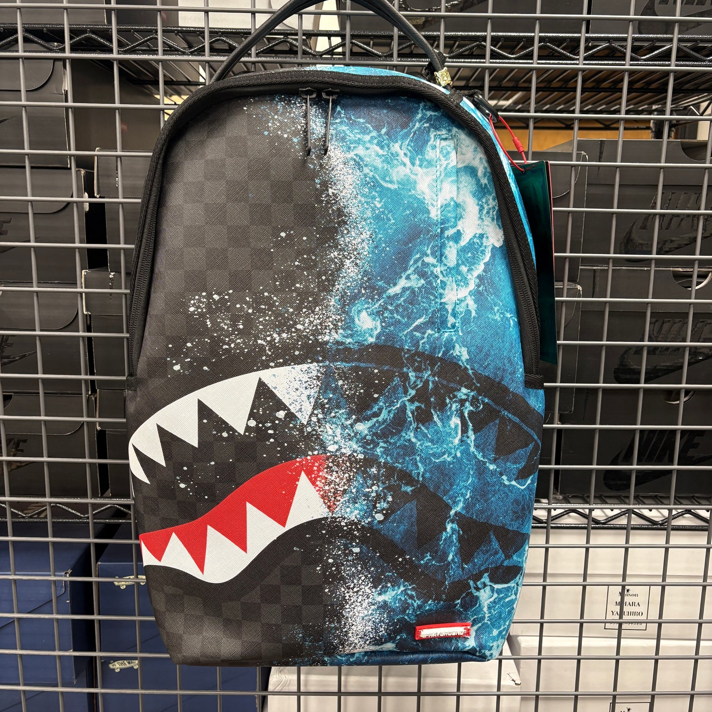 Sprayground High Tide Sharks In Paris Backpack 'Multicolor'