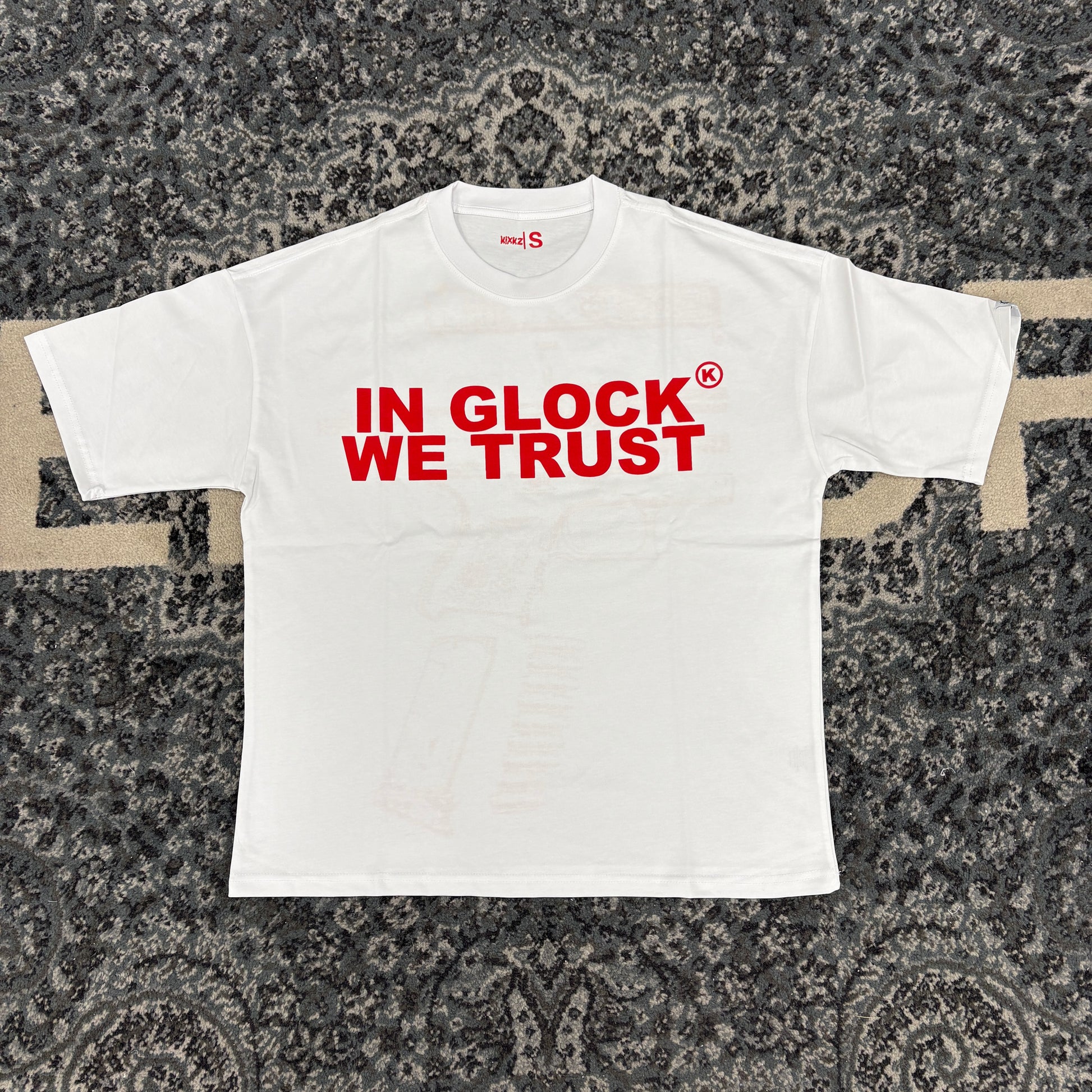 In Glock We Trust (White Red)