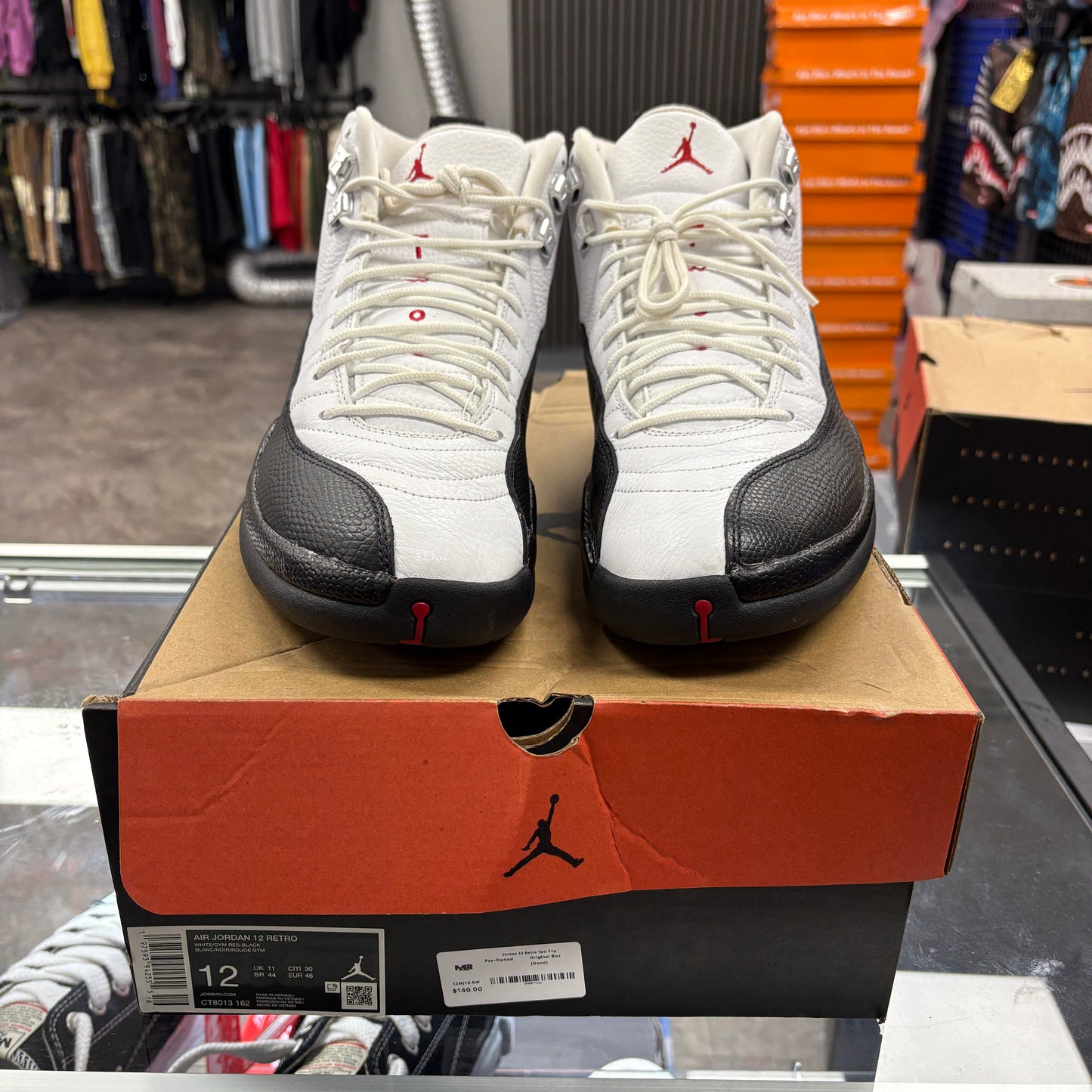 Jordan 12 Retro Taxi Flip