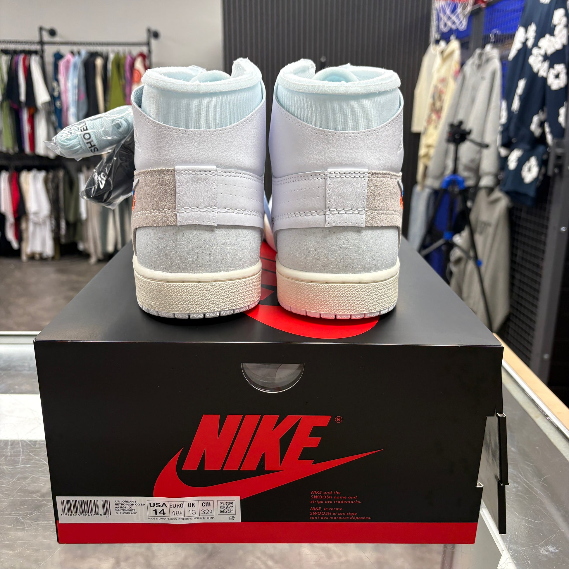 Jordan 1 Retro High Virgil Abloh Archive Alaska