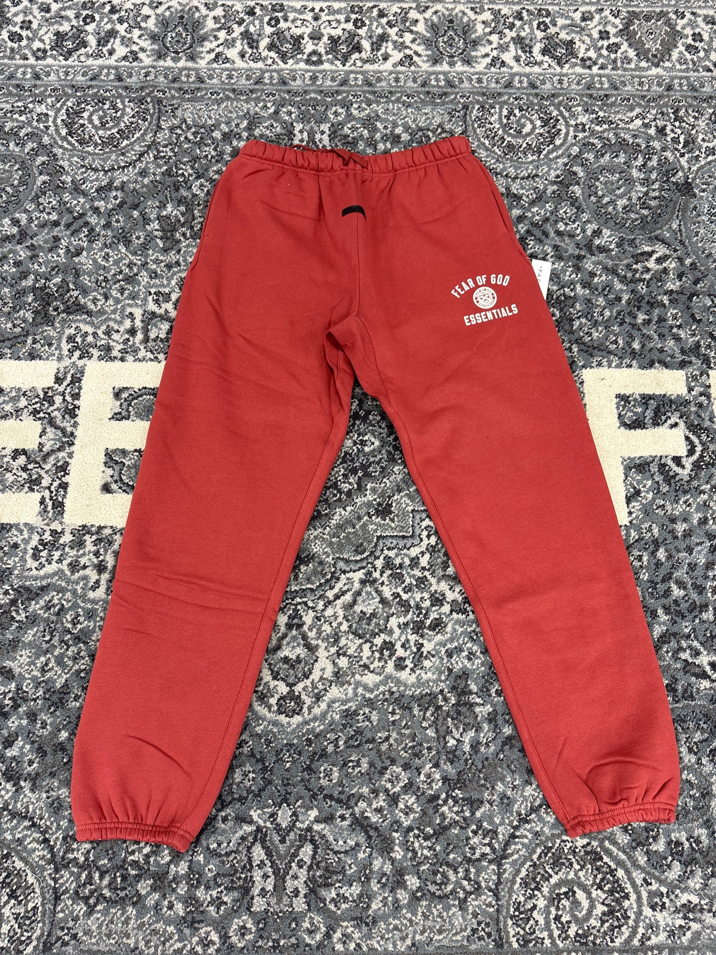 Essentials FOG Sweatpants Crimson