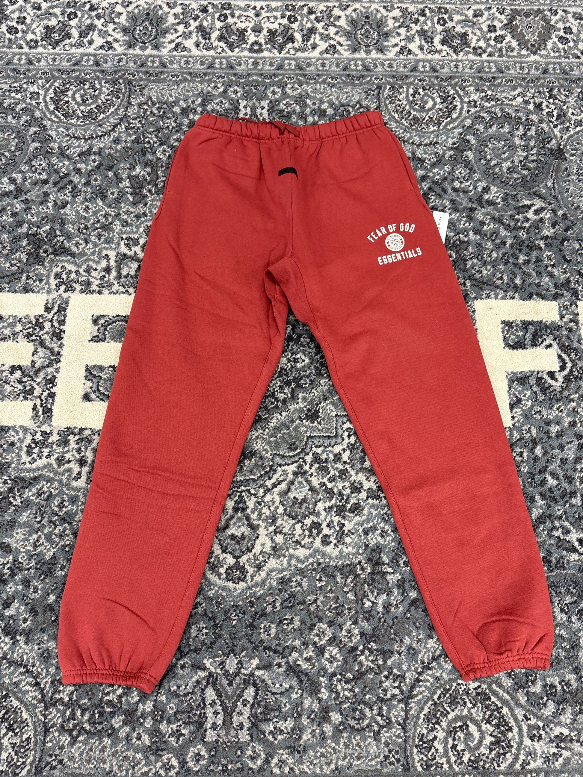 Essentials FOG Sweatpants Crimson