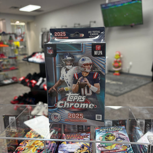 2025 Topps Chrome Football Hanger Box