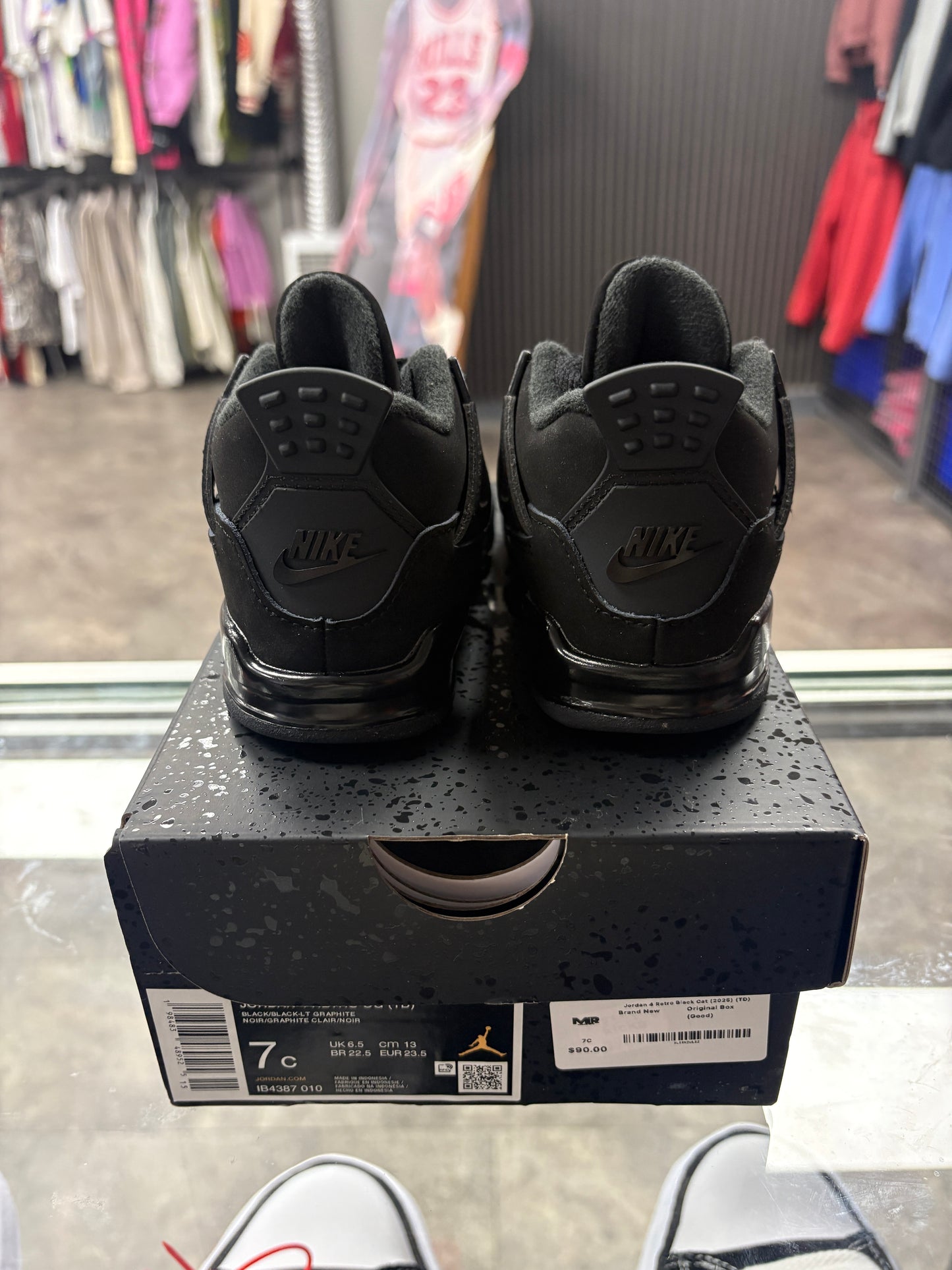 Jordan 4 Retro Black Cat (2025) (TD)