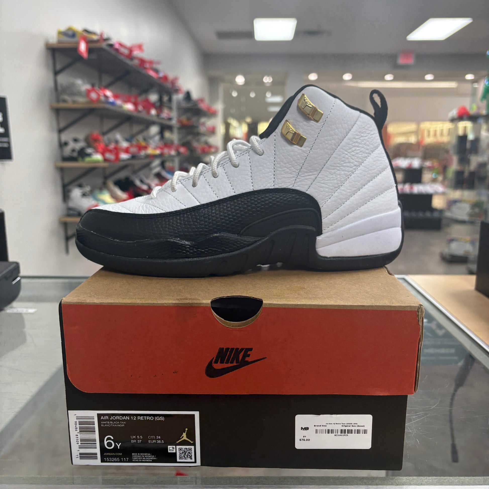 Jordan 12 Retro Taxi (2025) (GS)
