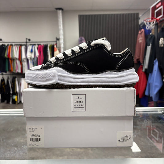 Maison Mihara Yasuhiro Peterson OG Sole Canvas Low Black
