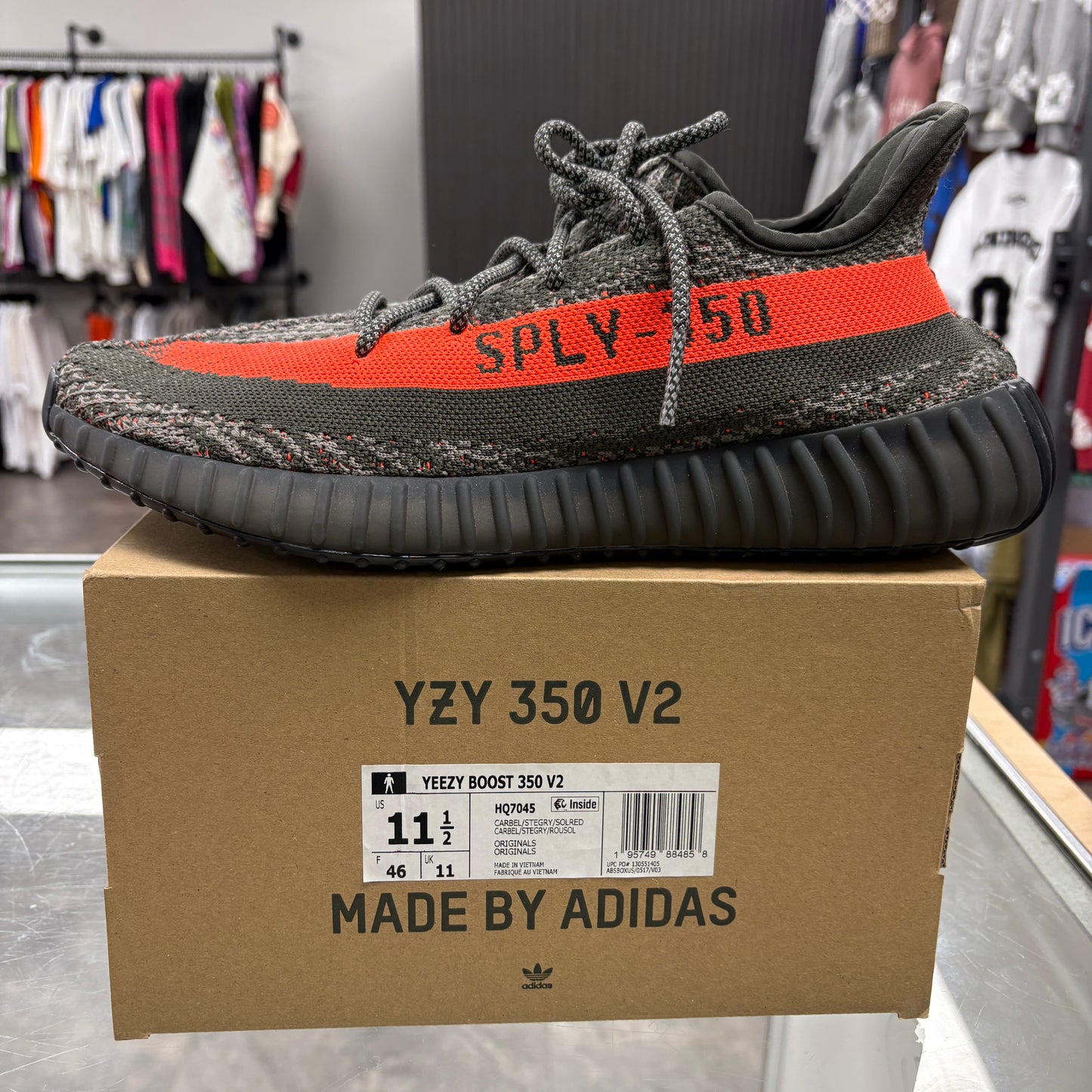 adidas Yeezy Boost 350 V2 Carbon Beluga