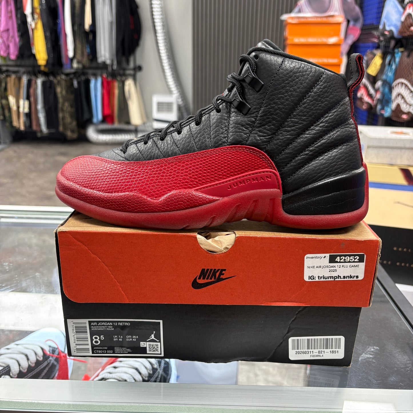 Jordan 12 Retro Flu Game (2025)