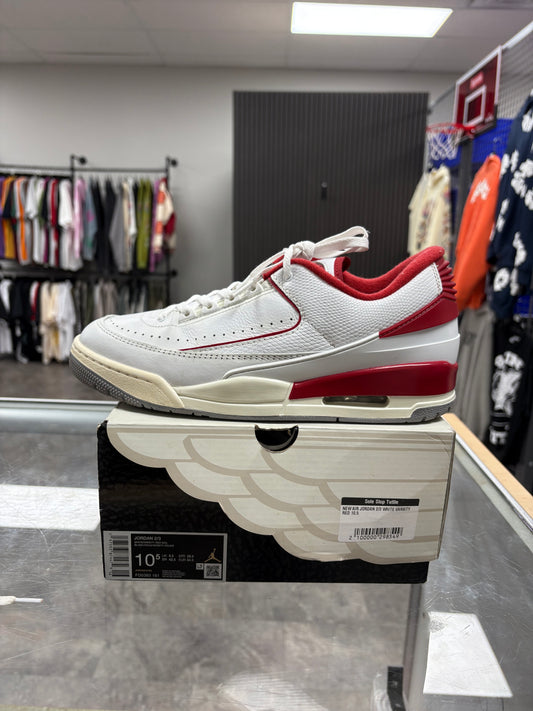 Jordan 2/3 White Varsity Red