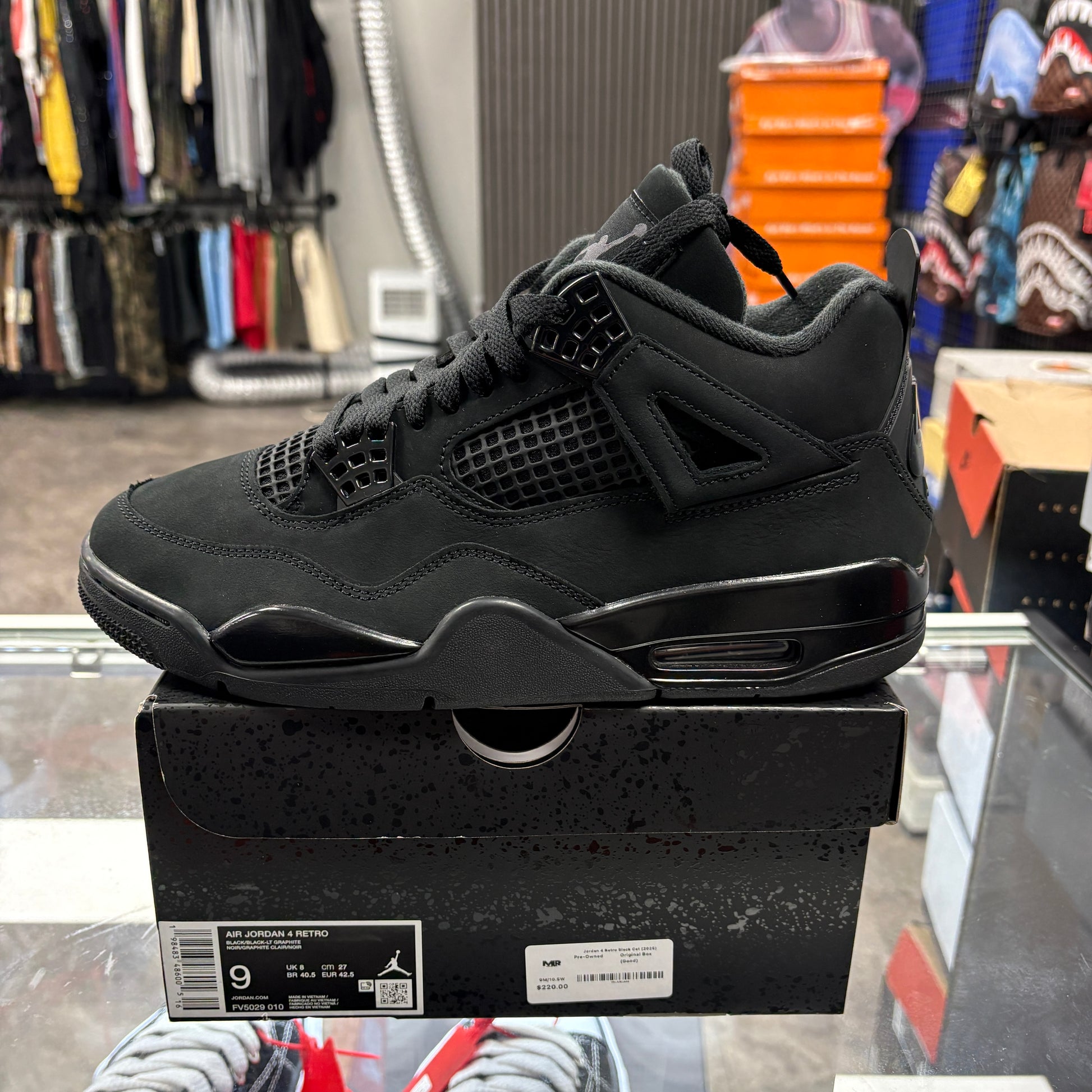 Jordan 4 Retro Black Cat (2025)