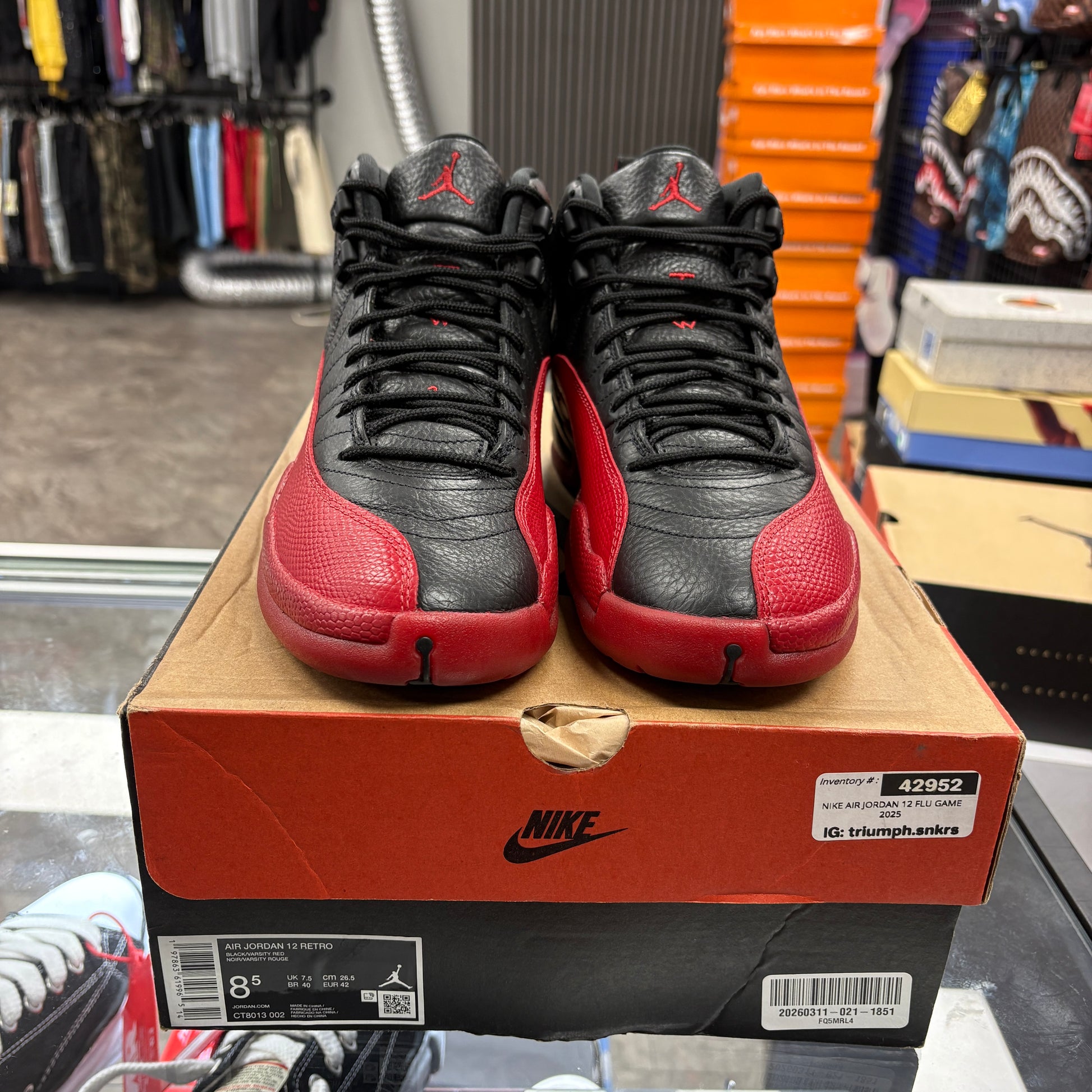 Jordan 12 Retro Flu Game (2025)
