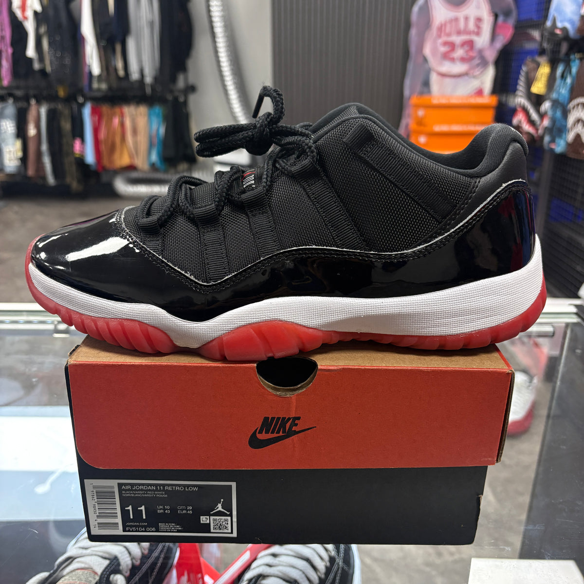 Jordan 11 Retro Low Bred (2025)