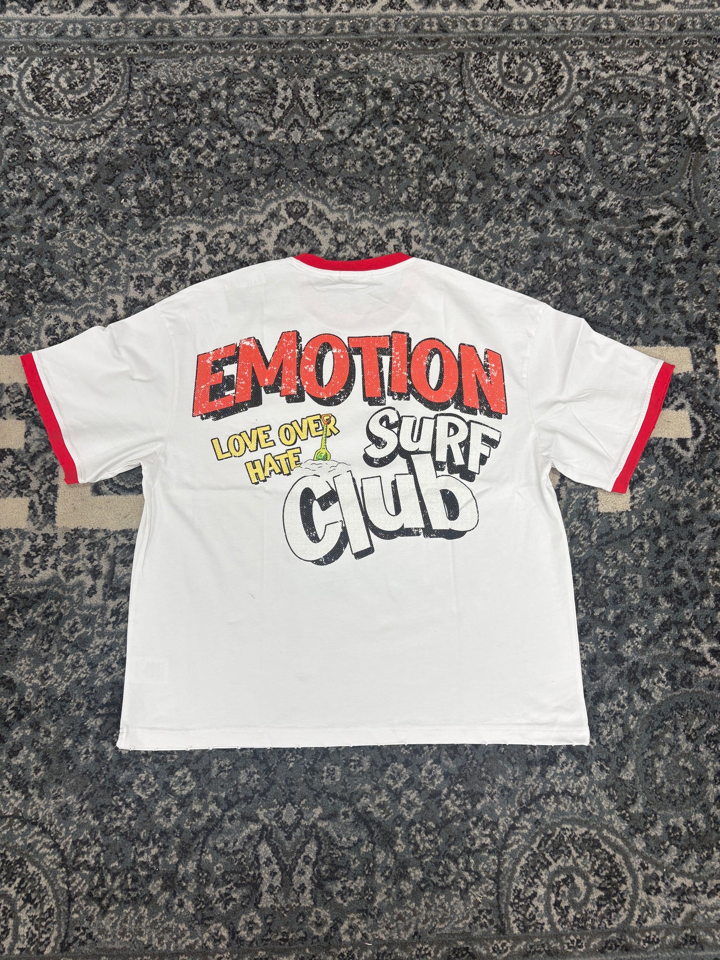 Mixed Emotion Surf Club Tee White