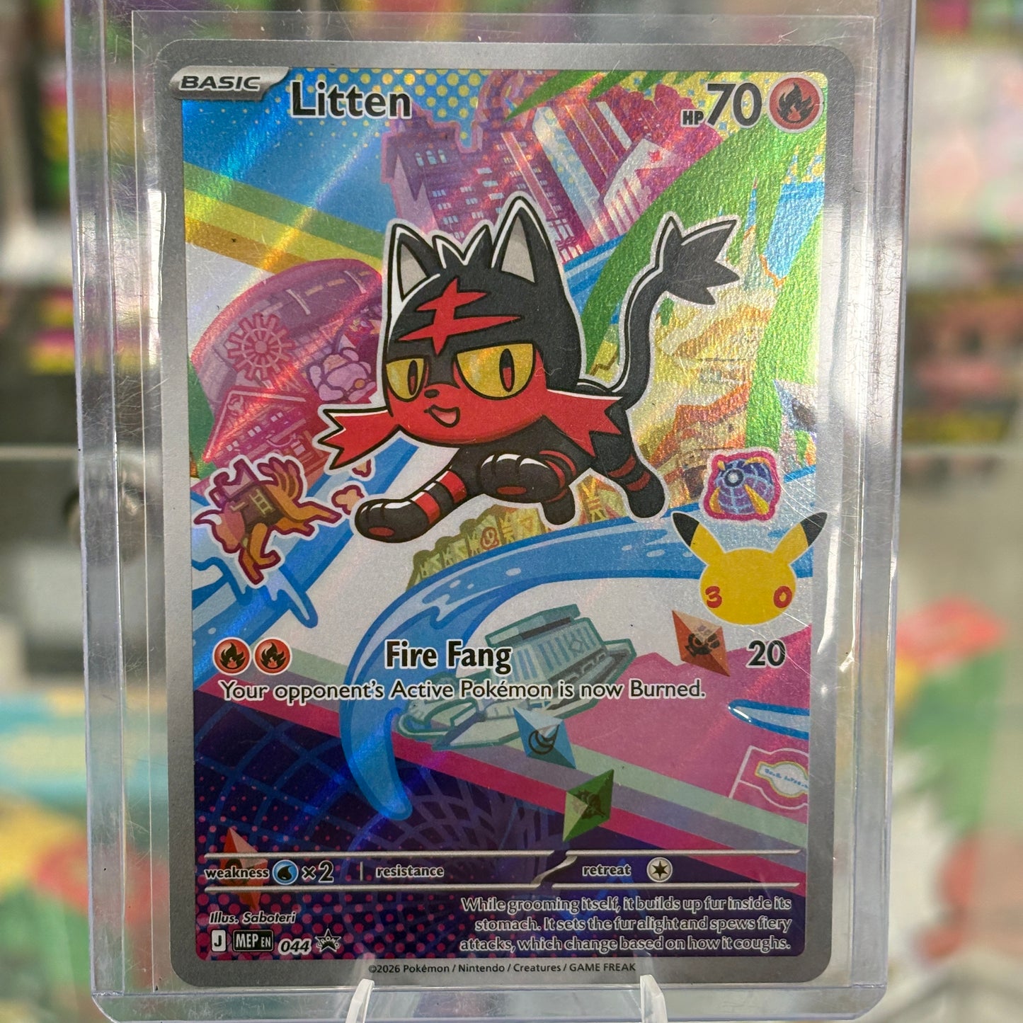 Litten First Partner Series 1 Promo