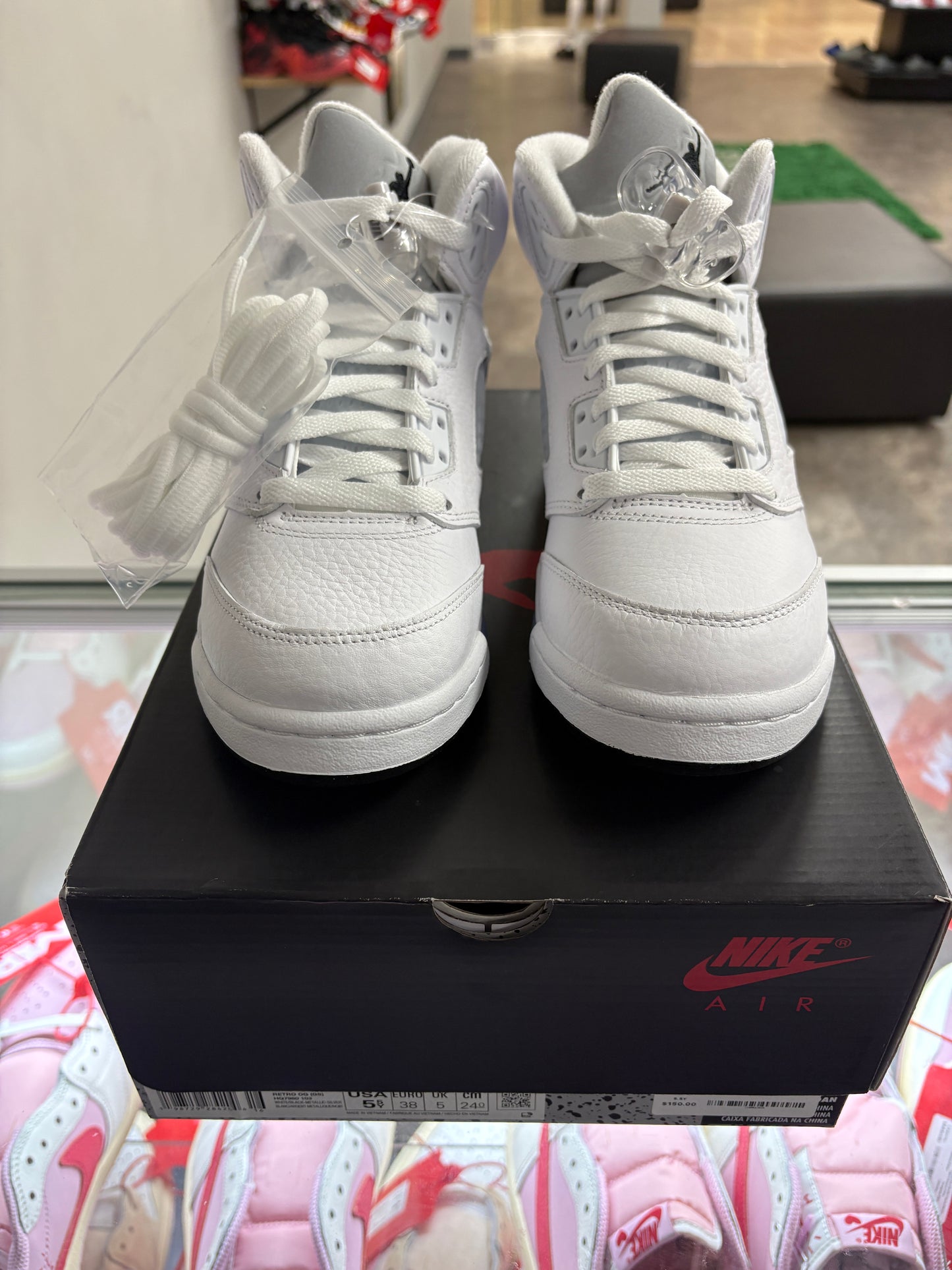 Jordan 5 Retro White Metallic (2026) (GS)