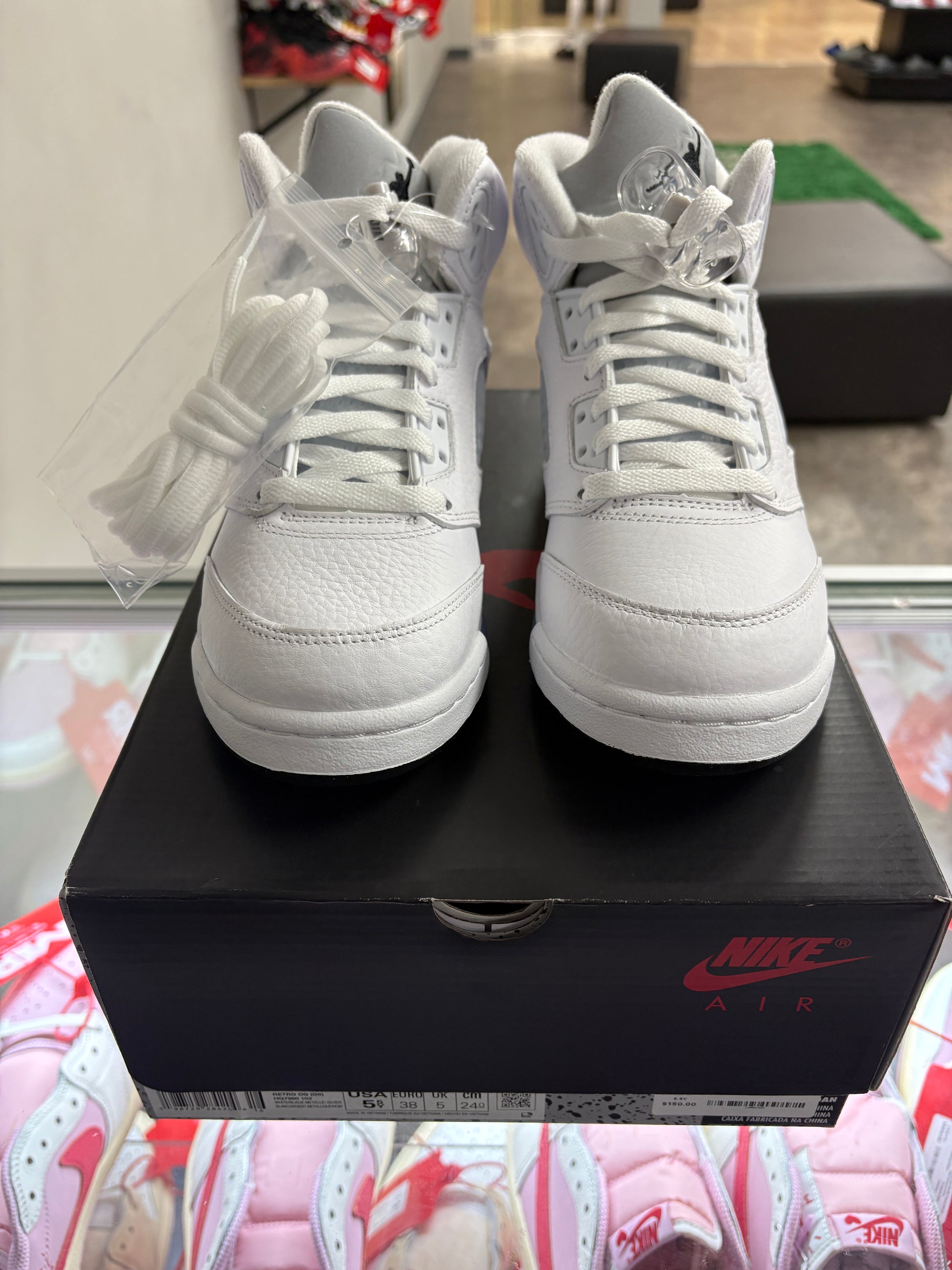 Jordan 5 Retro White Metallic (2026) (GS)