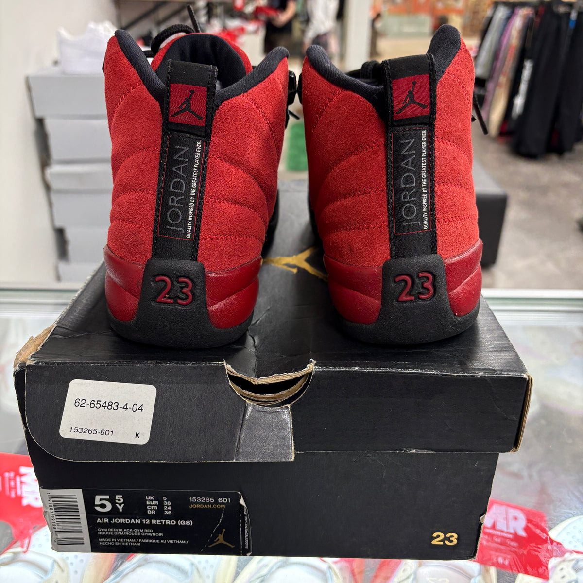 Jordan 12 Retro Reverse Flu Game (GS)