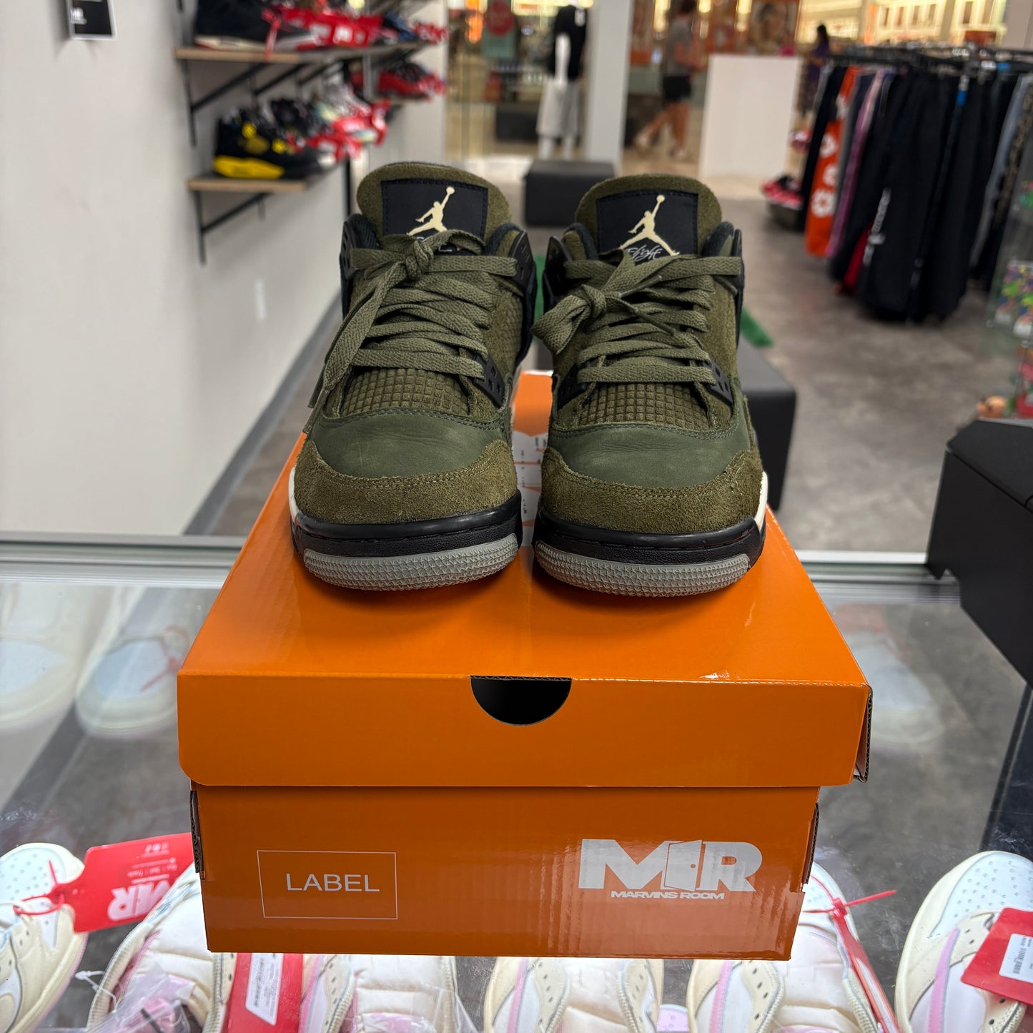 Jordan 4 Retro SE Craft Medium Olive (GS)