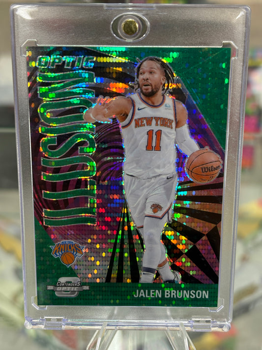 Jalen Brunson Contenders Optic Illusion 5/25