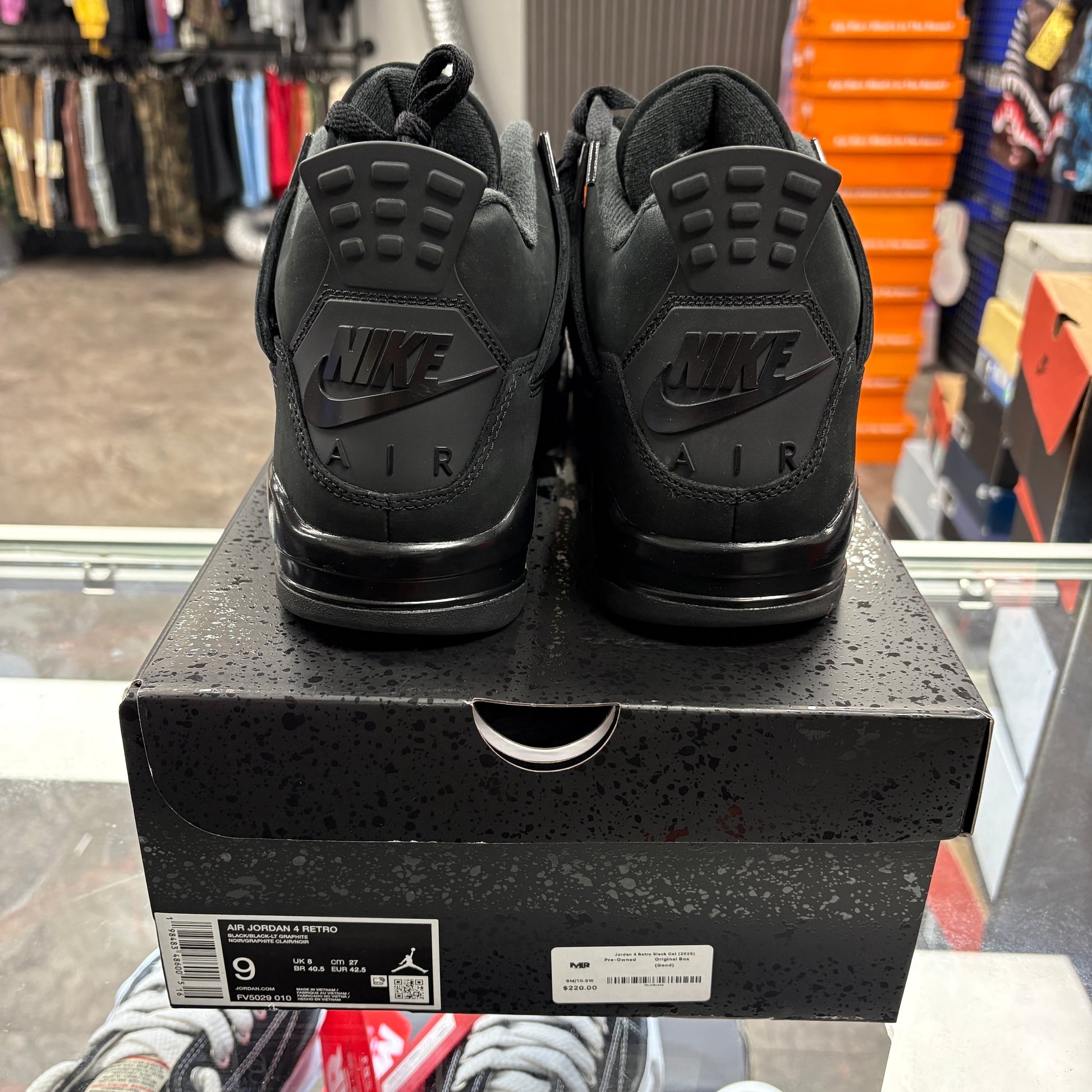 Jordan 4 Retro Black Cat (2025)